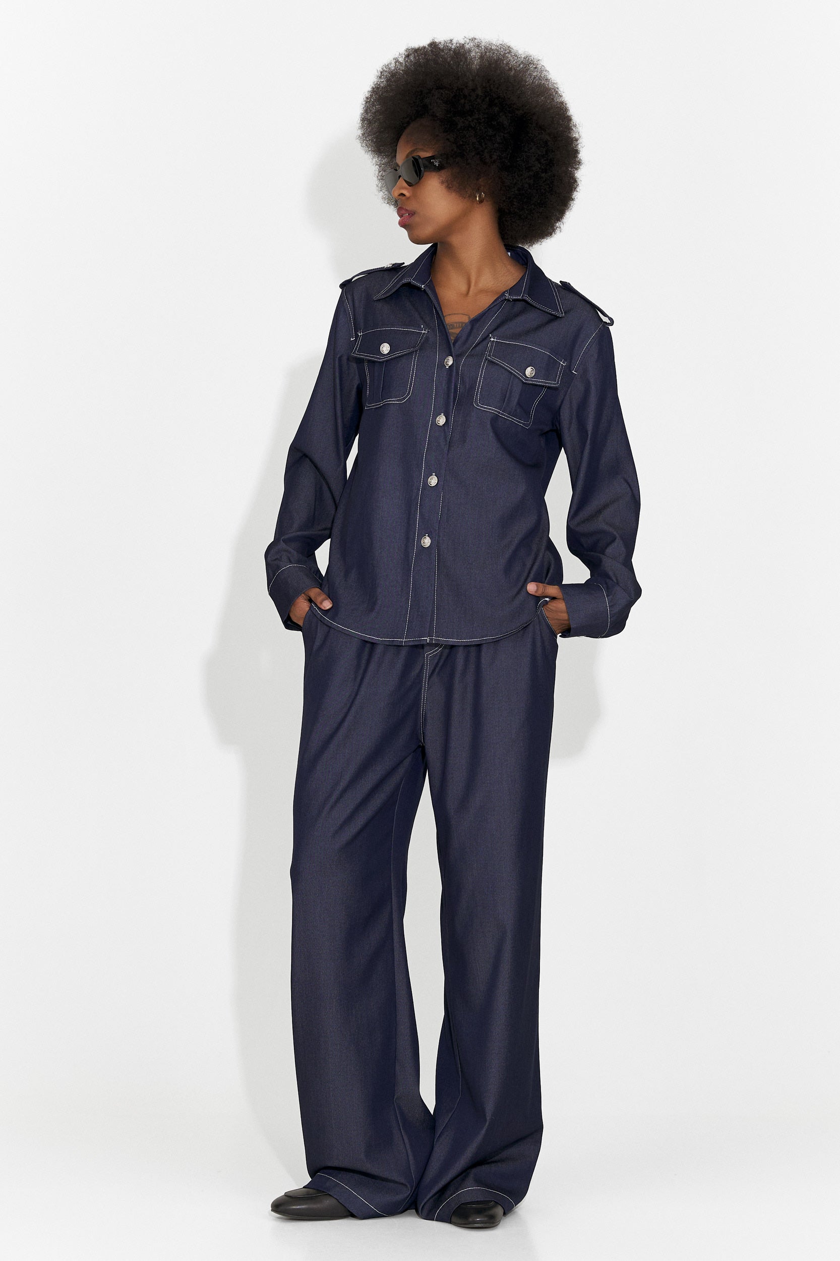 Tuta Casual Blu Navy da Donna di Vertija Bogas