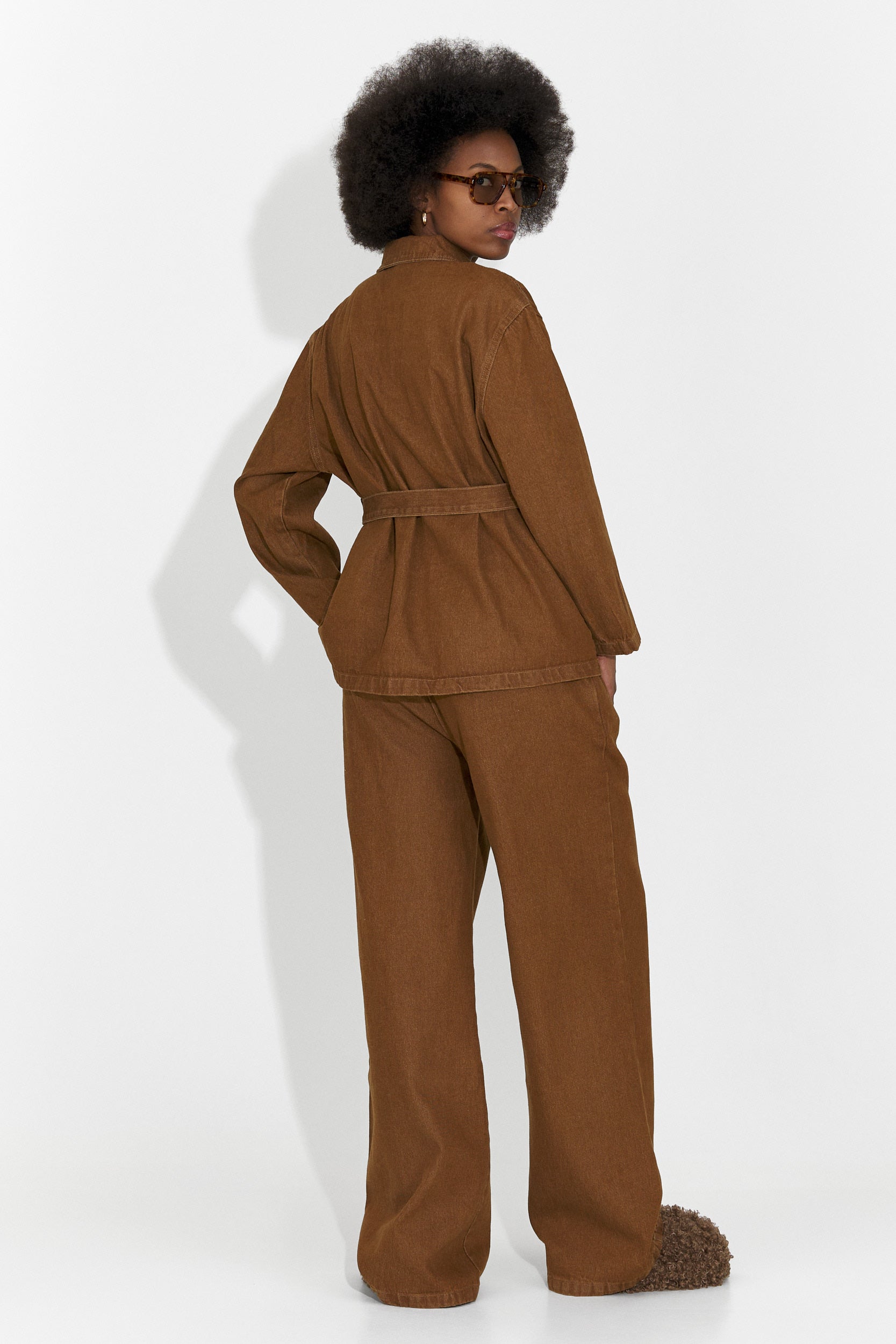 Tuta Casual Marrone da Donna di Isabele Bogas