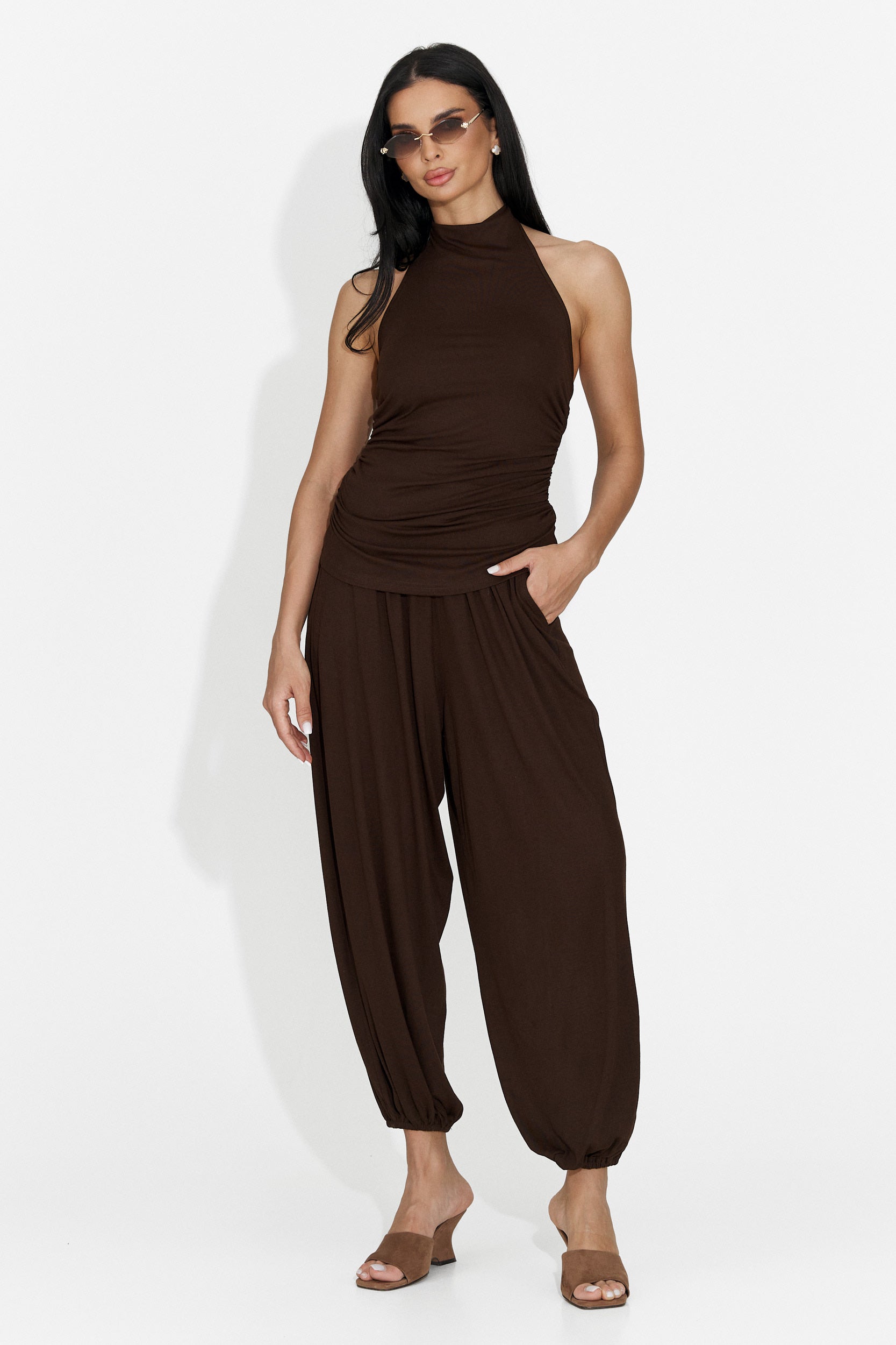 Abito Casual Marrone da Donna di Karem Bogas