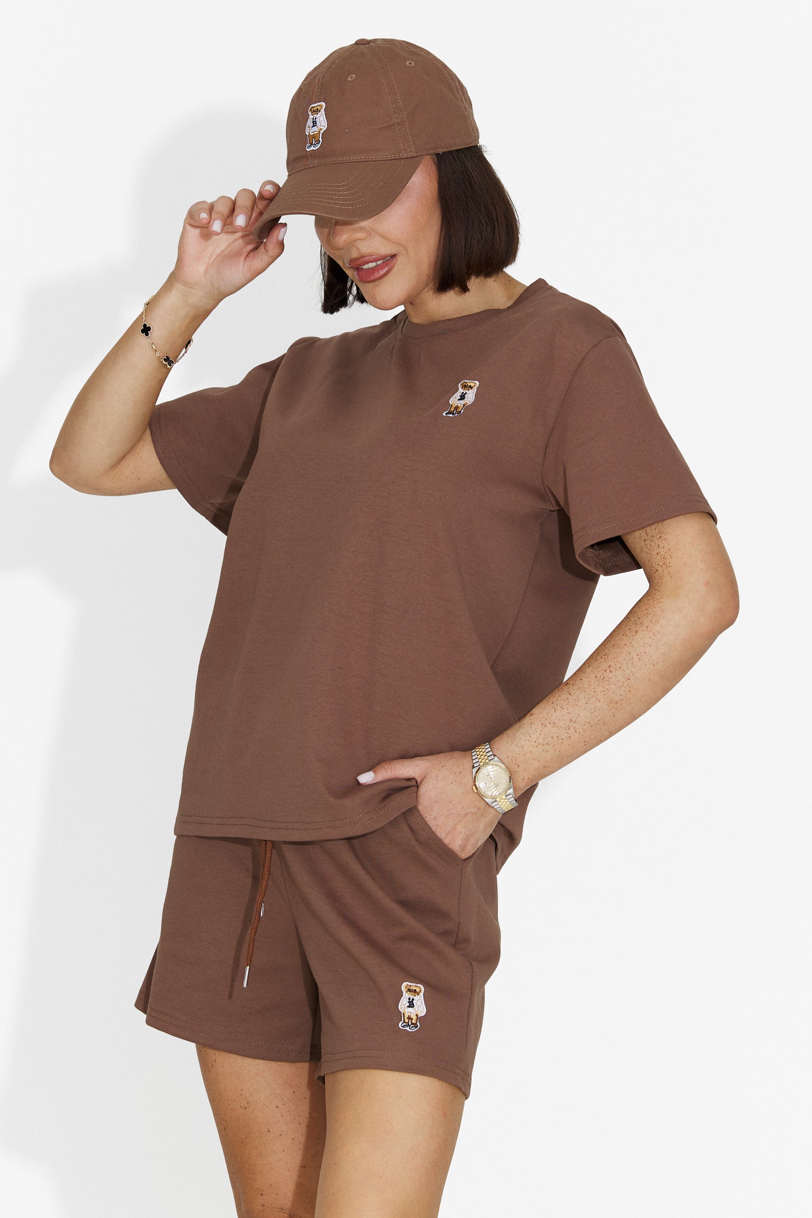 Tuta Casual Marrone da Donna di Toviana Bogas