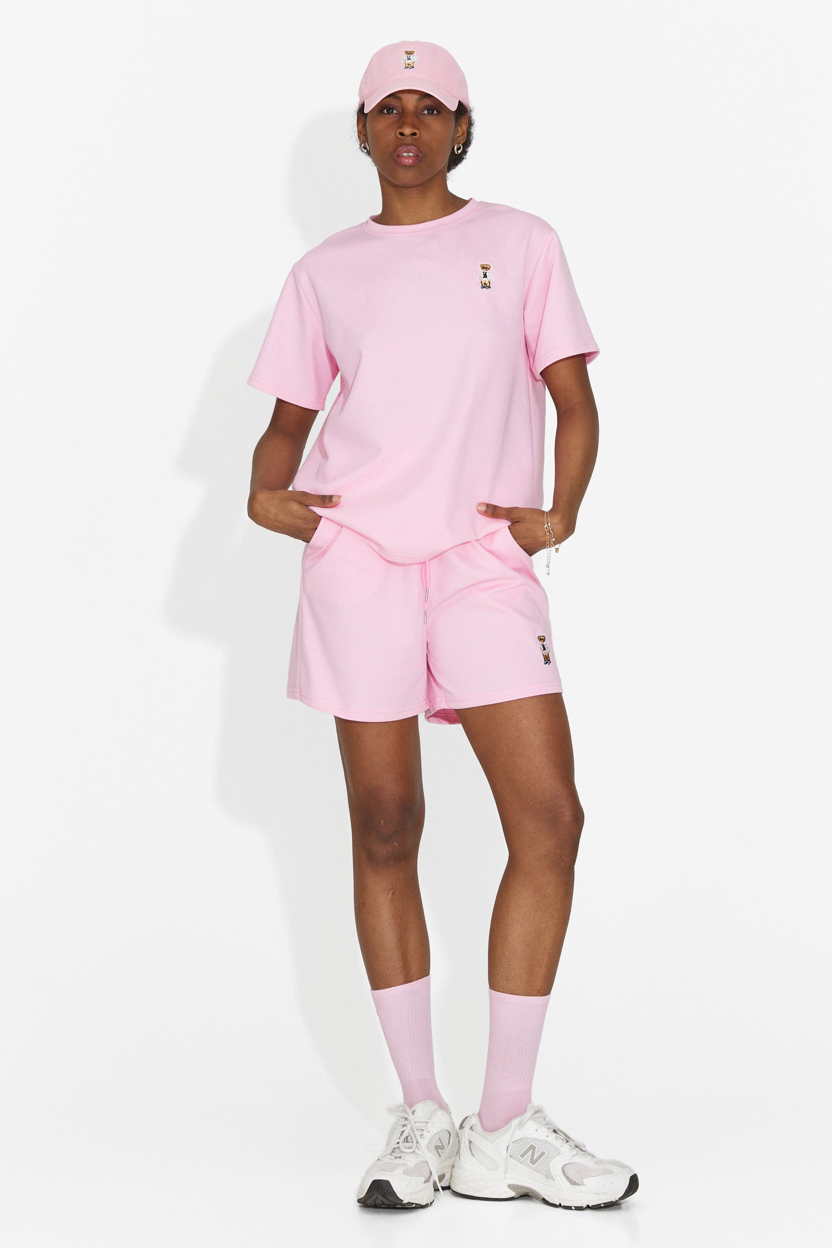 Tuta casual rosa da donna di Toviana Bogas
