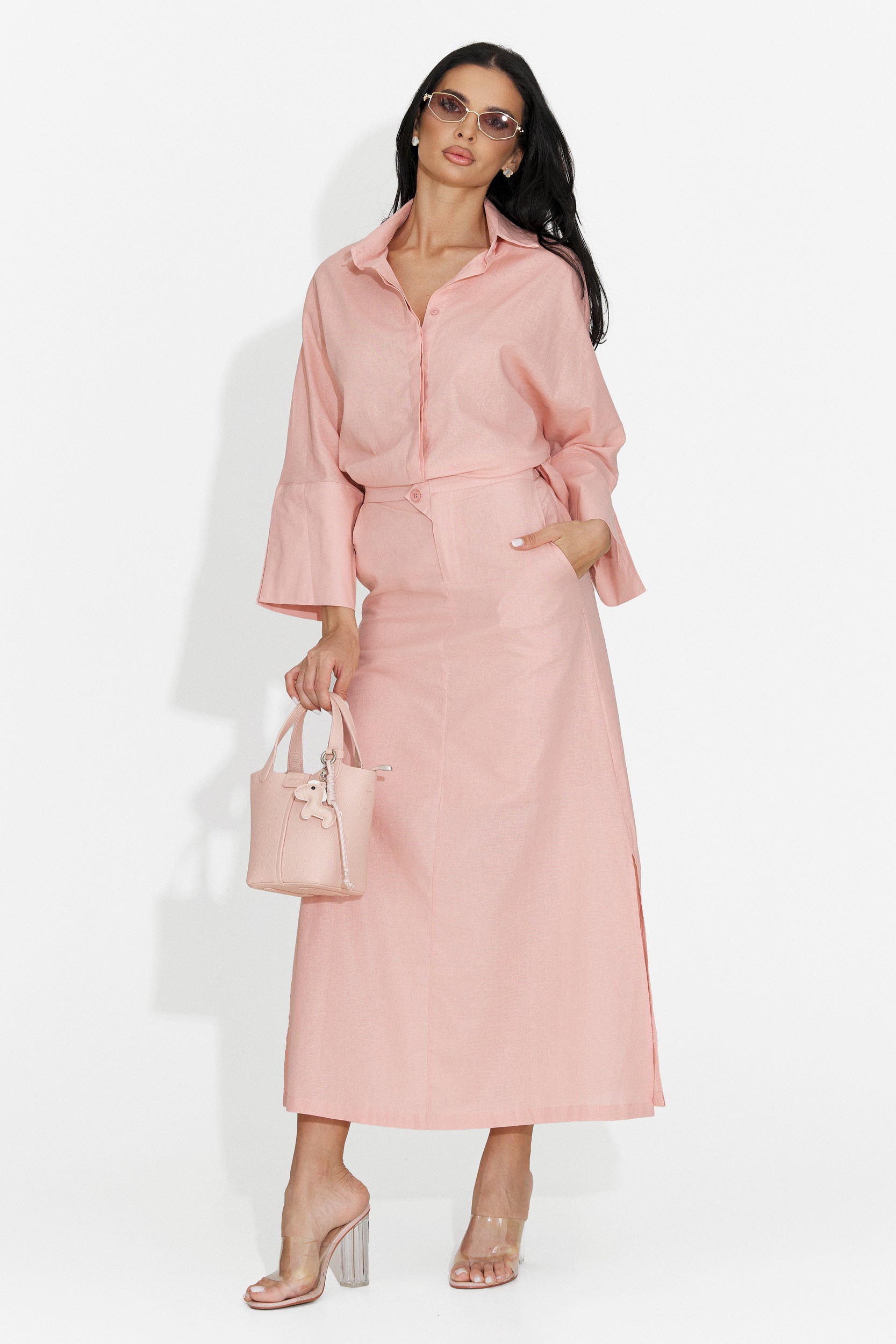 Tailleur da Donna Demarisa Bogas con Gonna Rosa