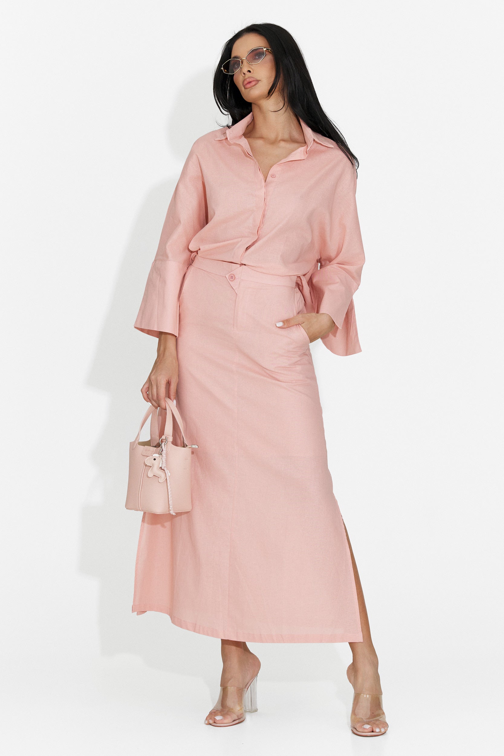 Tailleur da Donna Demarisa Bogas con Gonna Rosa