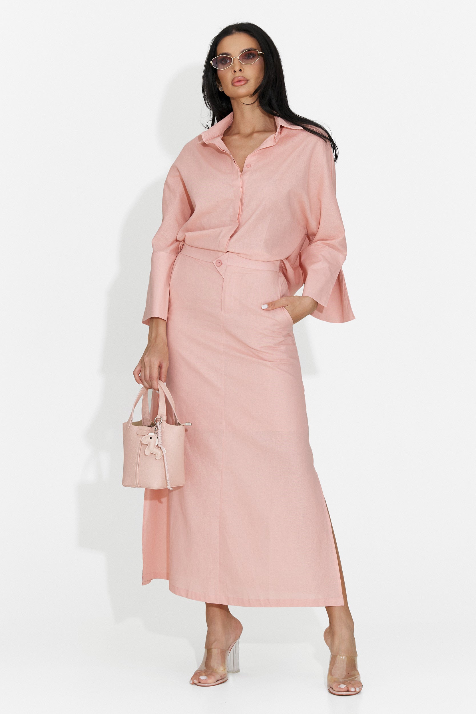Tailleur da Donna Demarisa Bogas con Gonna Rosa