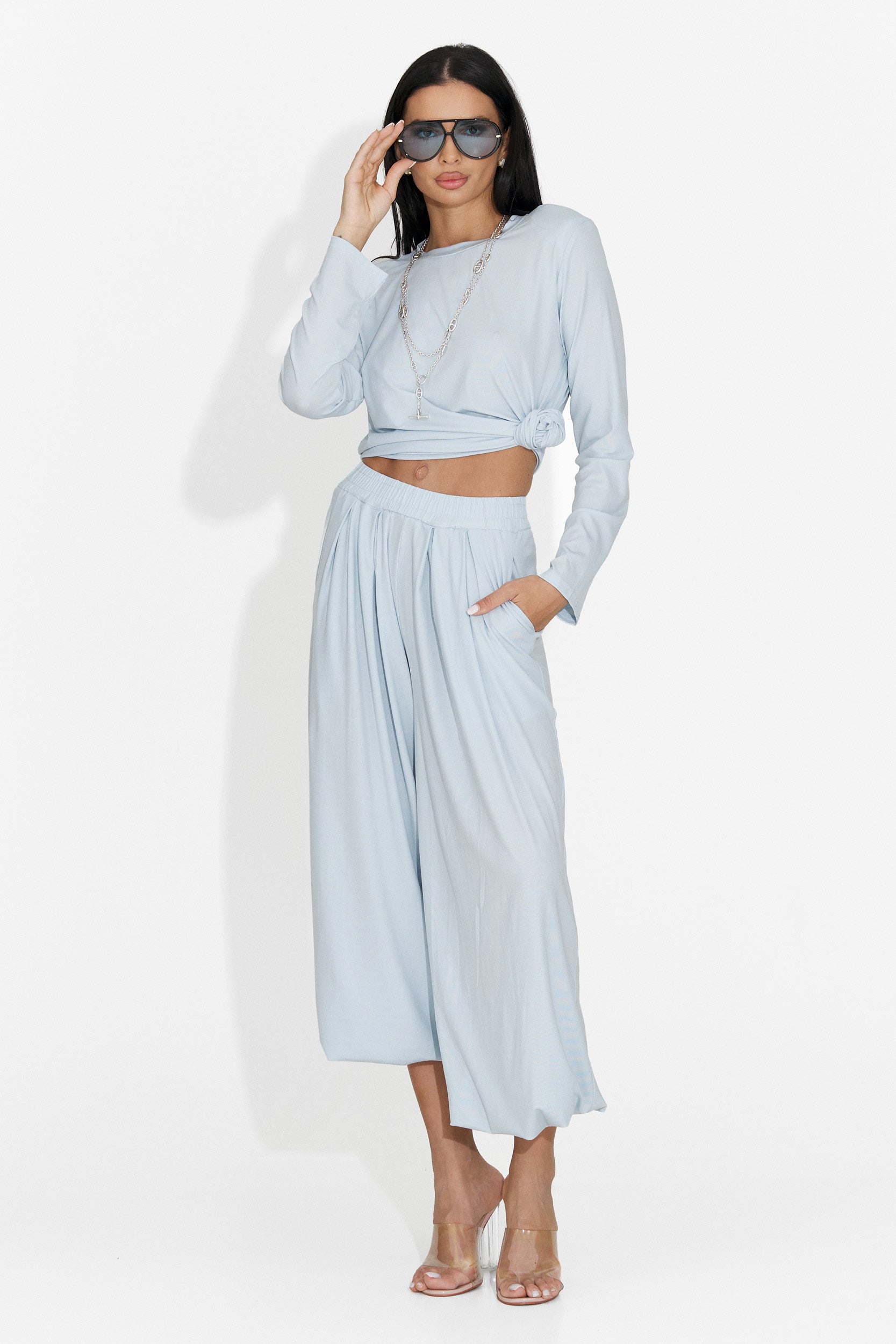 Tuta da Donna Namay Bogas con Pantaloni Blu