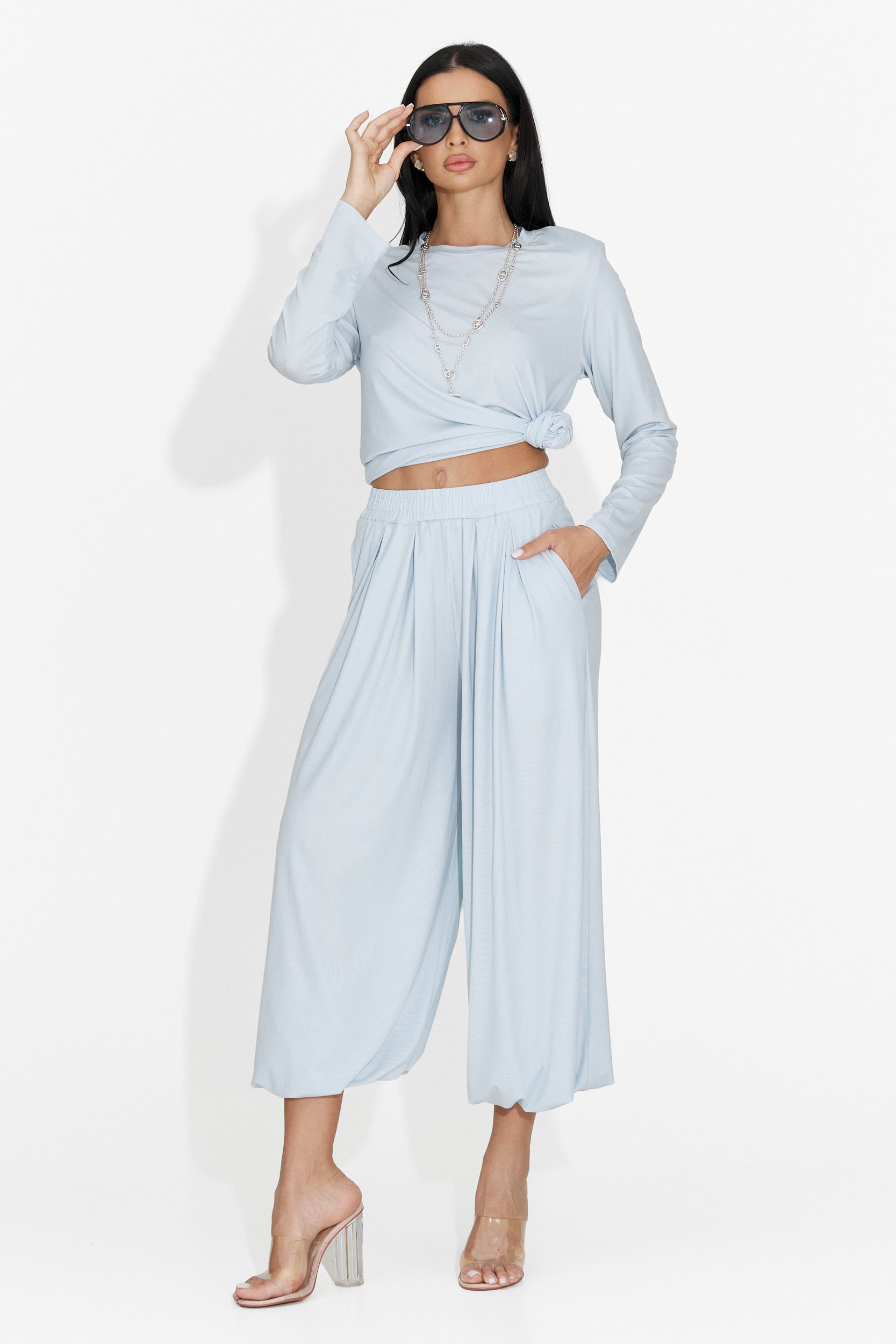 Tuta da Donna Namay Bogas con Pantaloni Blu
