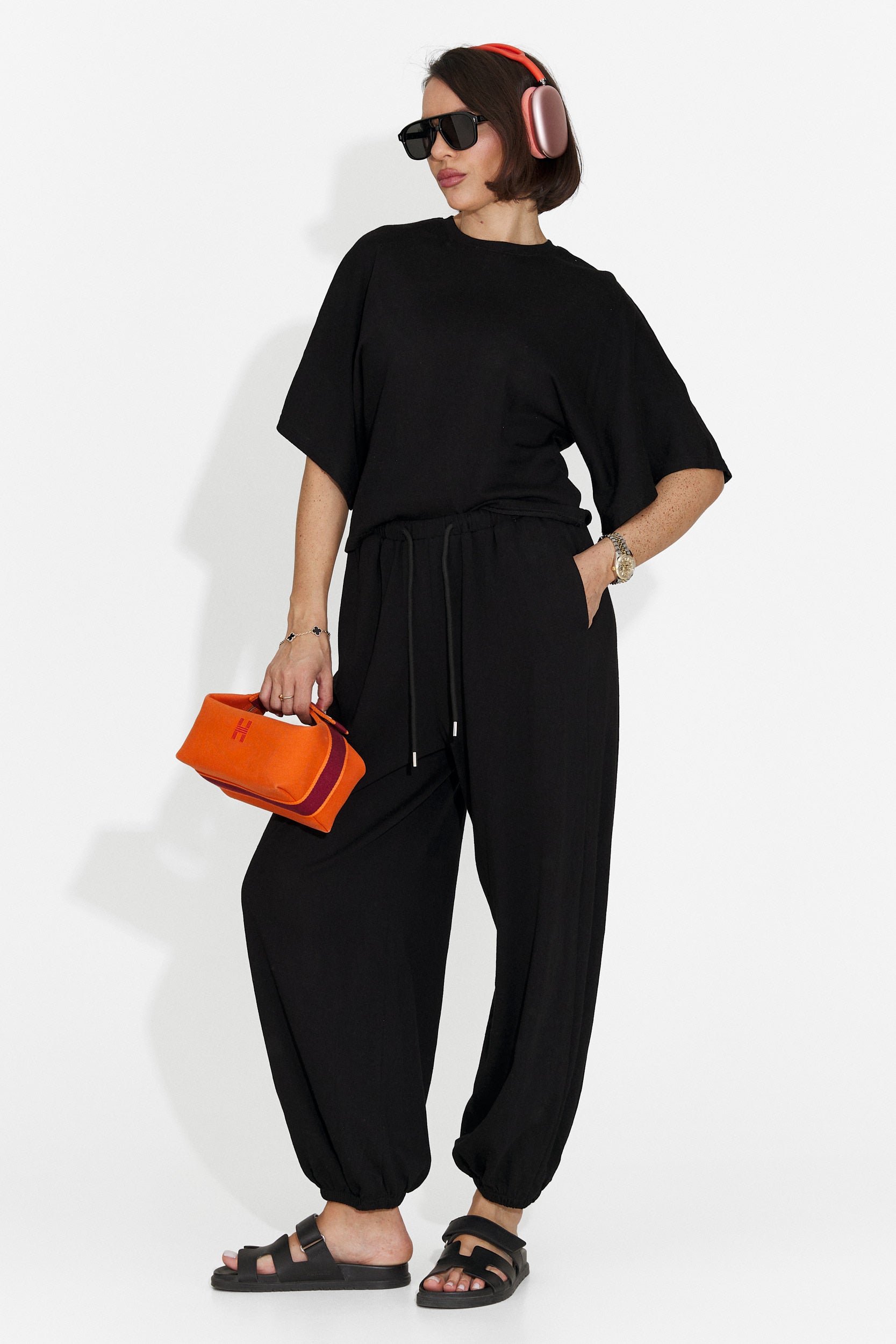 Tailleur da Donna Bedya Bogas con Pantaloni Neri