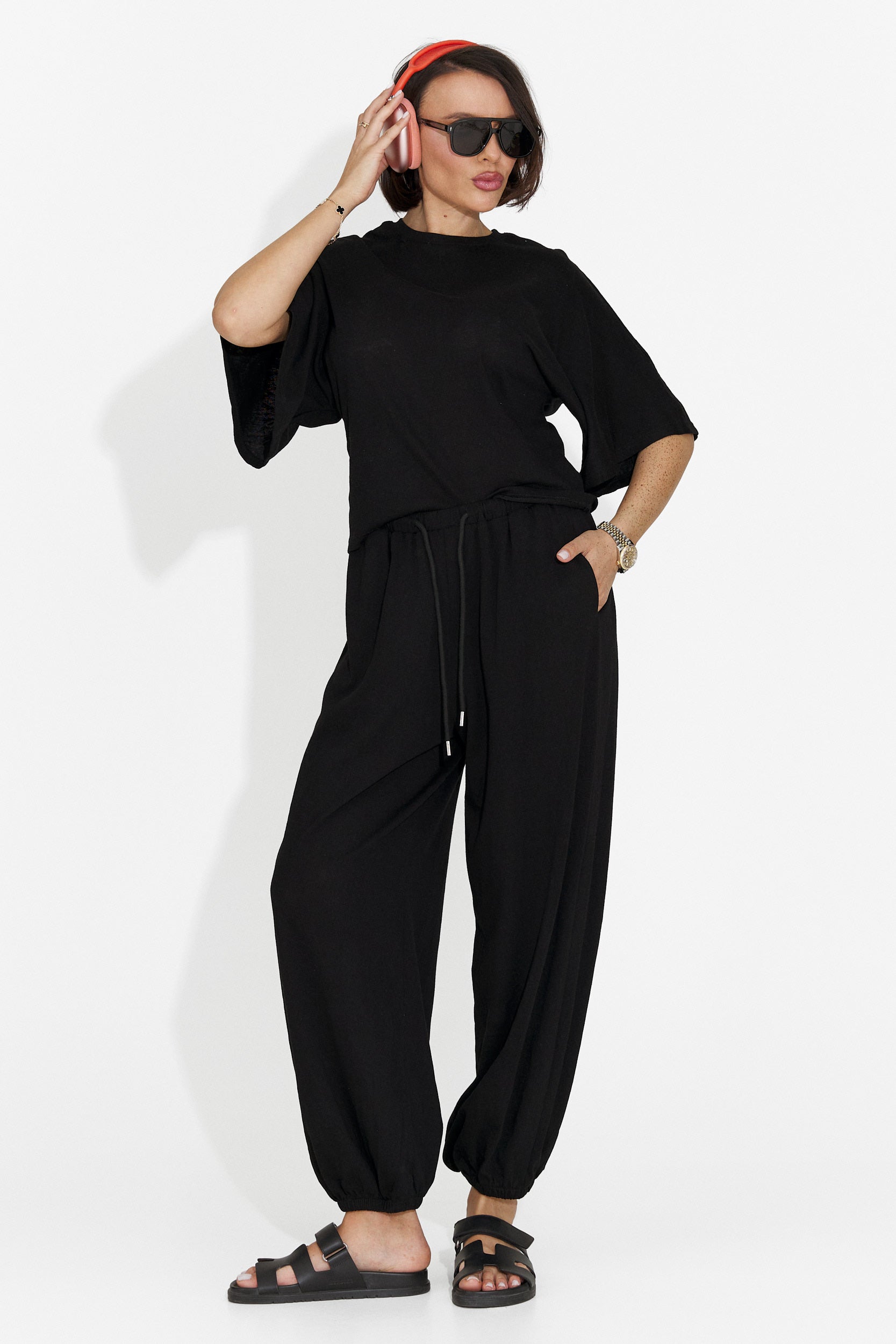 Tailleur da Donna Bedya Bogas con Pantaloni Neri