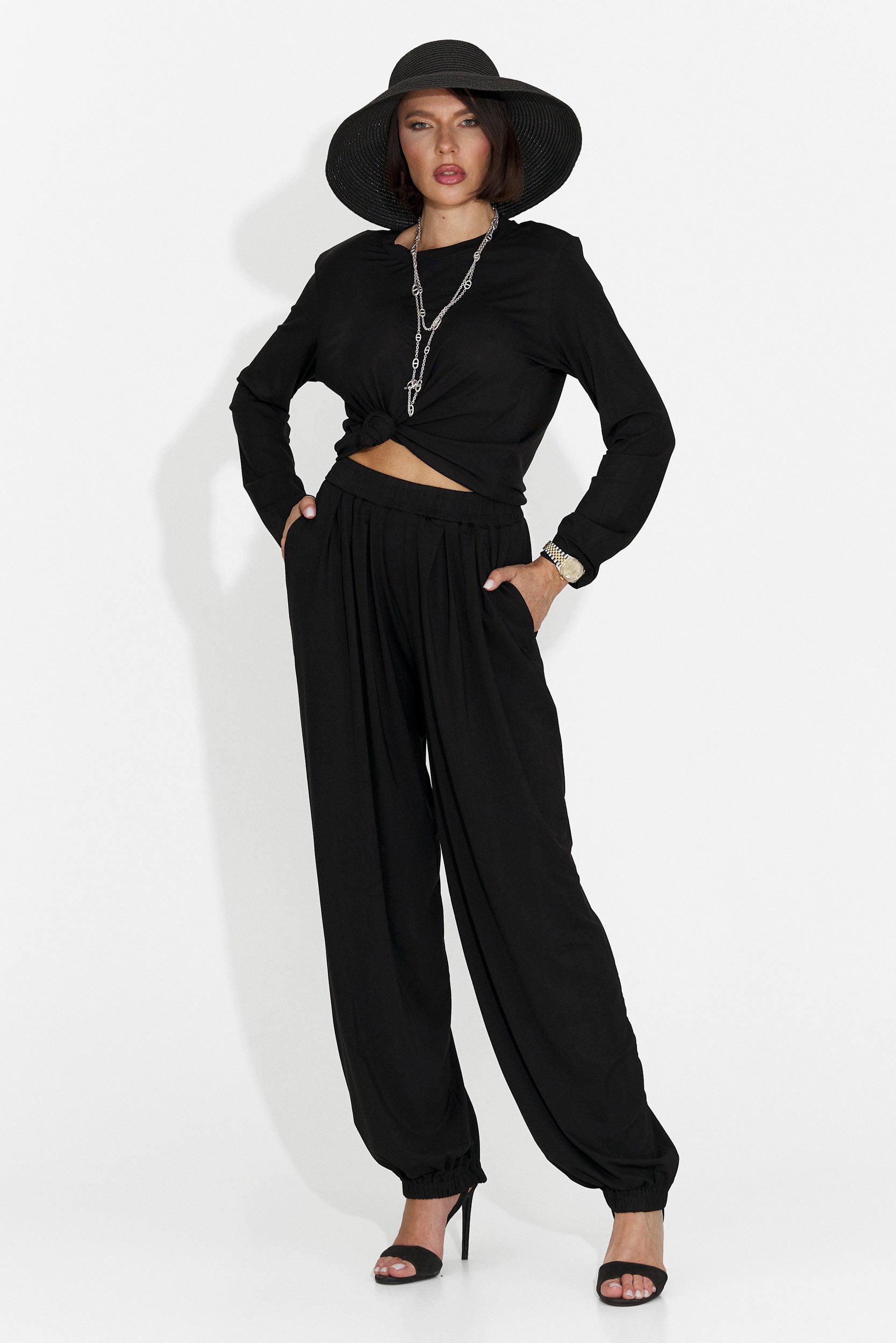 Tuta da Donna Namay Bogas con Pantaloni Neri