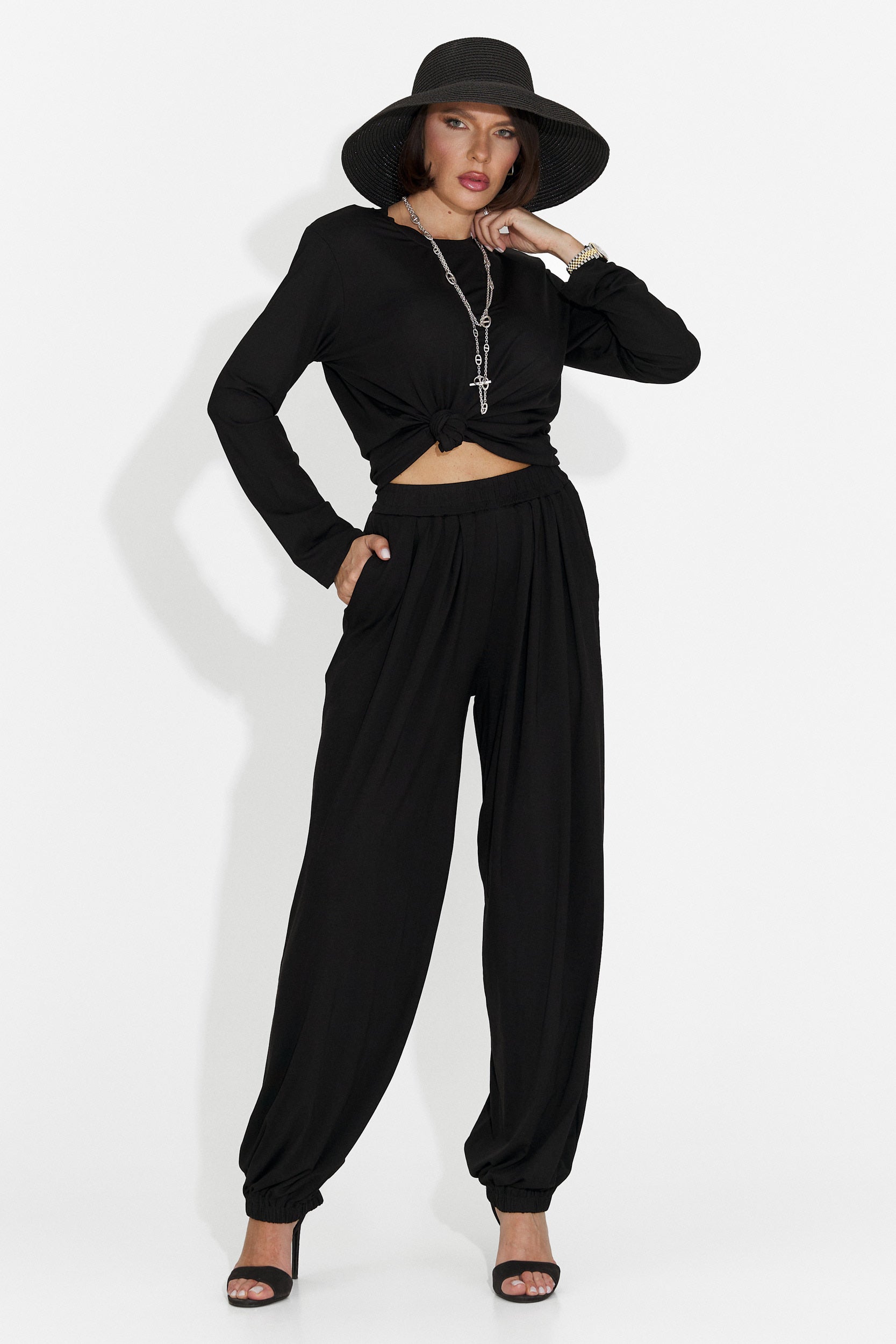 Tuta da Donna Namay Bogas con Pantaloni Neri