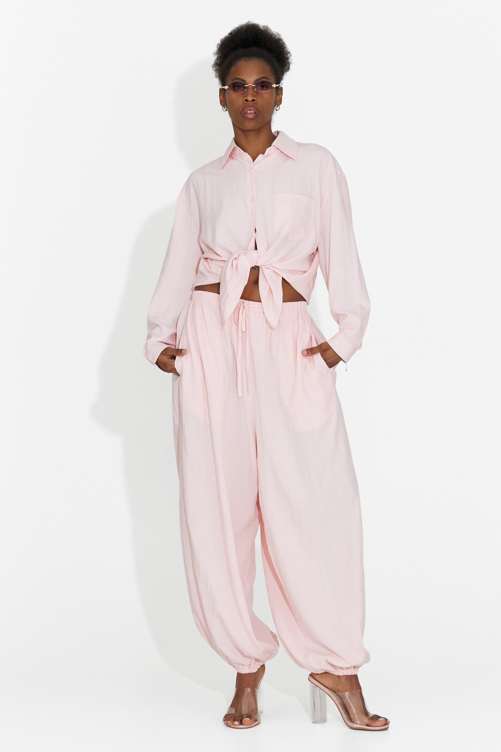 Tuta da Donna Kadea Bogas con Pantaloni Rosa