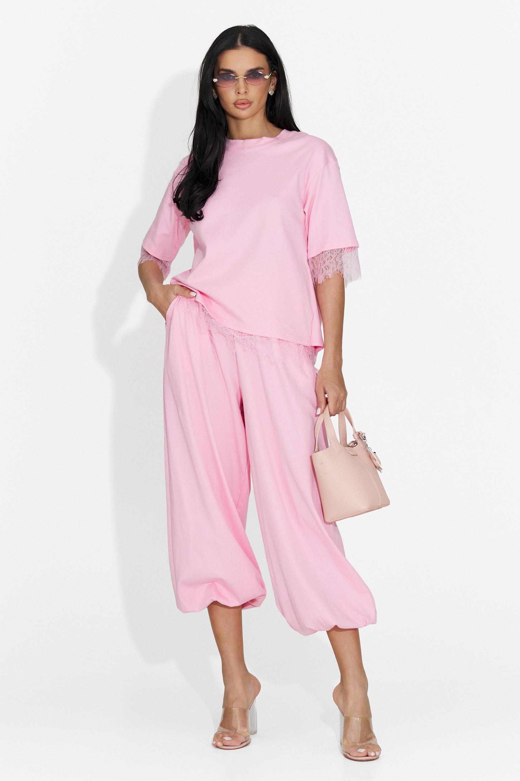 Tailleur da Donna di Maila Bogas con Pantaloni Rosa