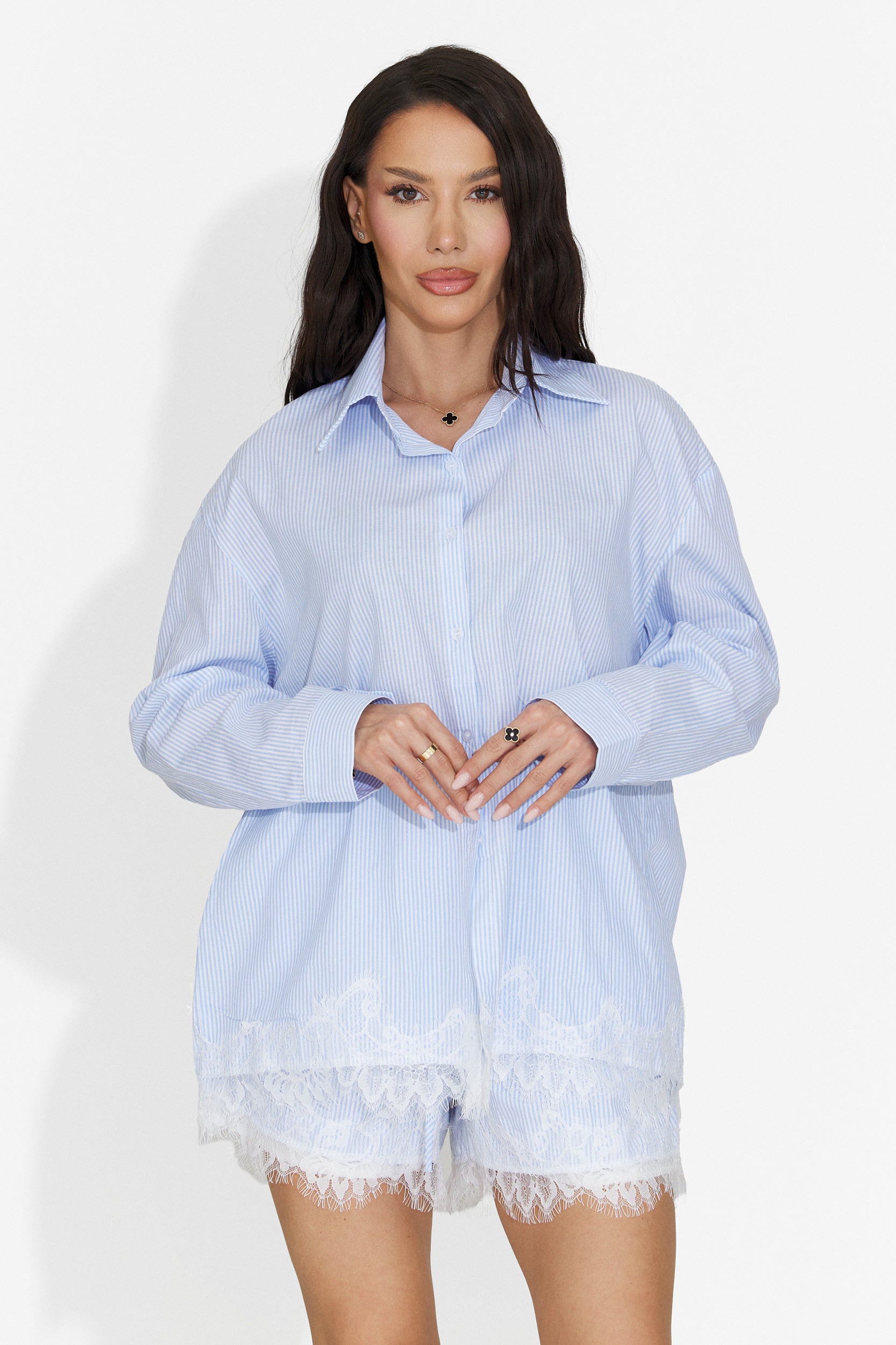 Set da Donna Marigold Bogas con Pantaloncini Blu