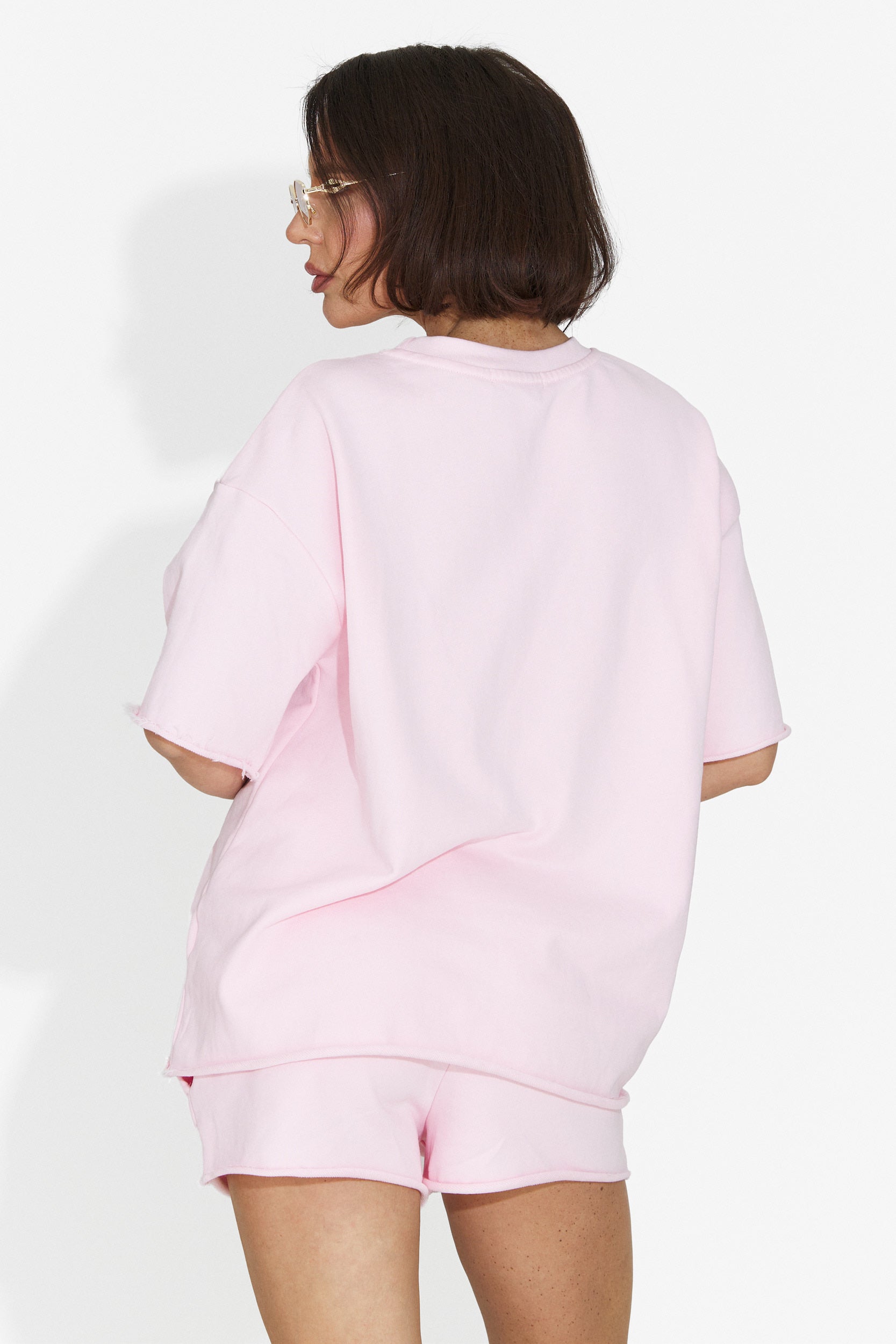Set da Donna Casiana Bogas con Shorts Rosa