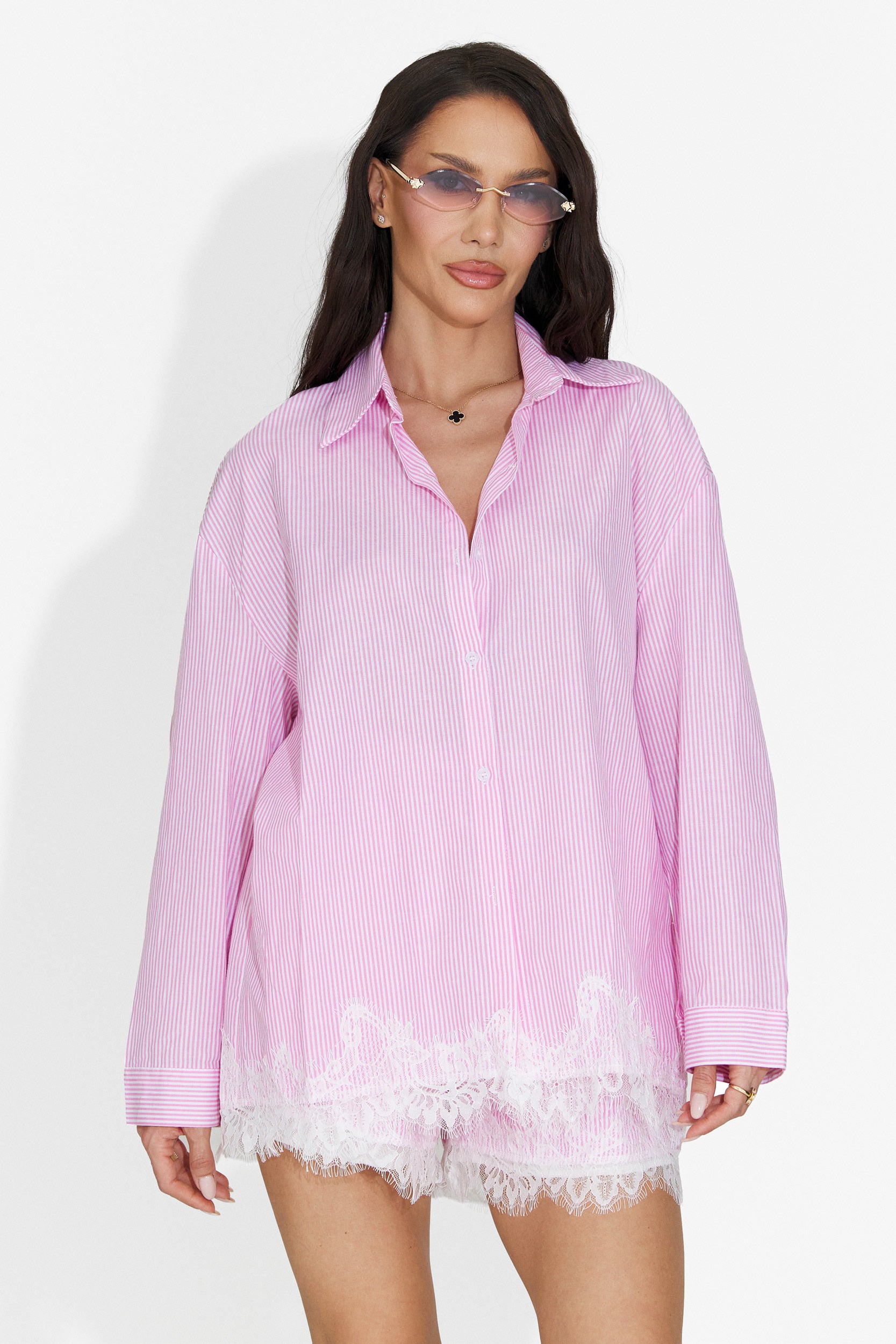 Set da Donna Marigold Bogas con Shorts Rosa