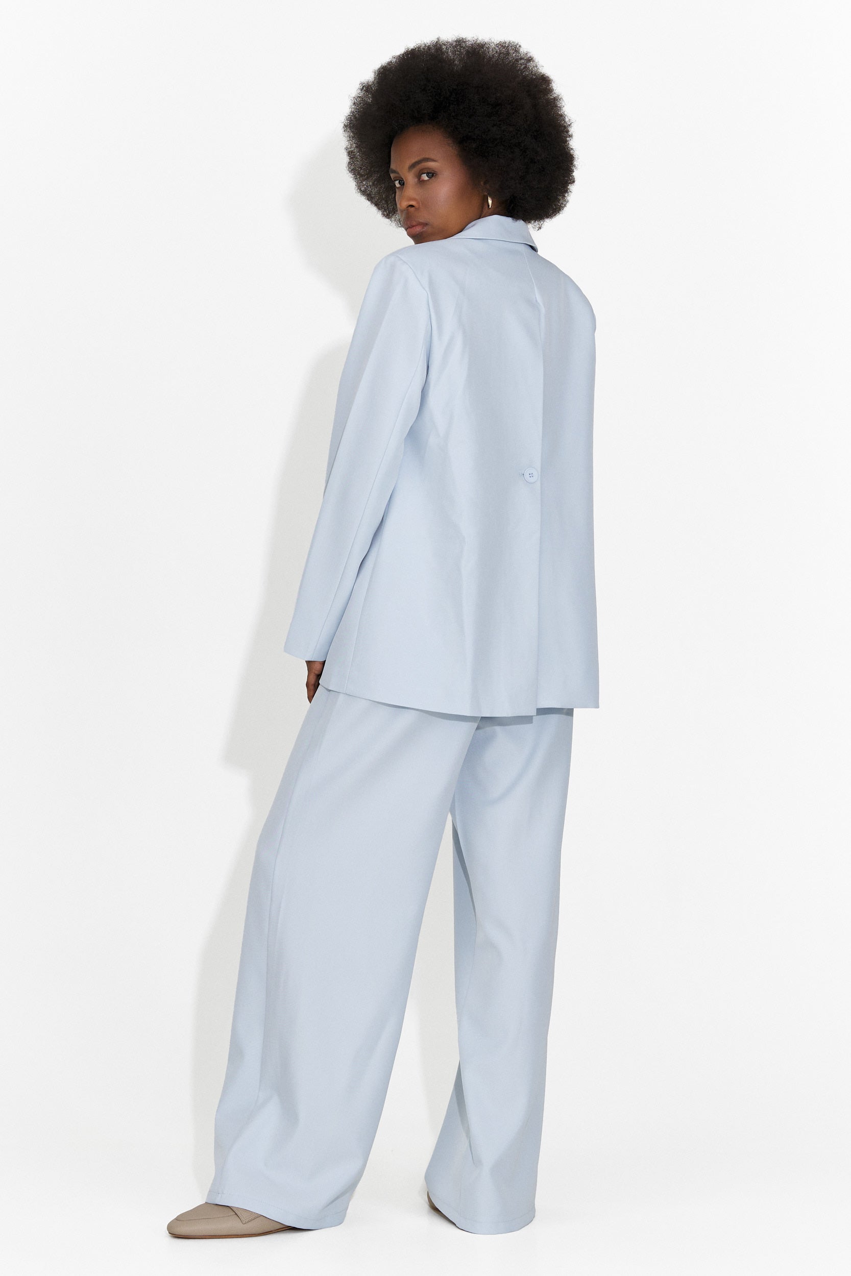 Elegante tailleur blu da donna Timelia Bogas