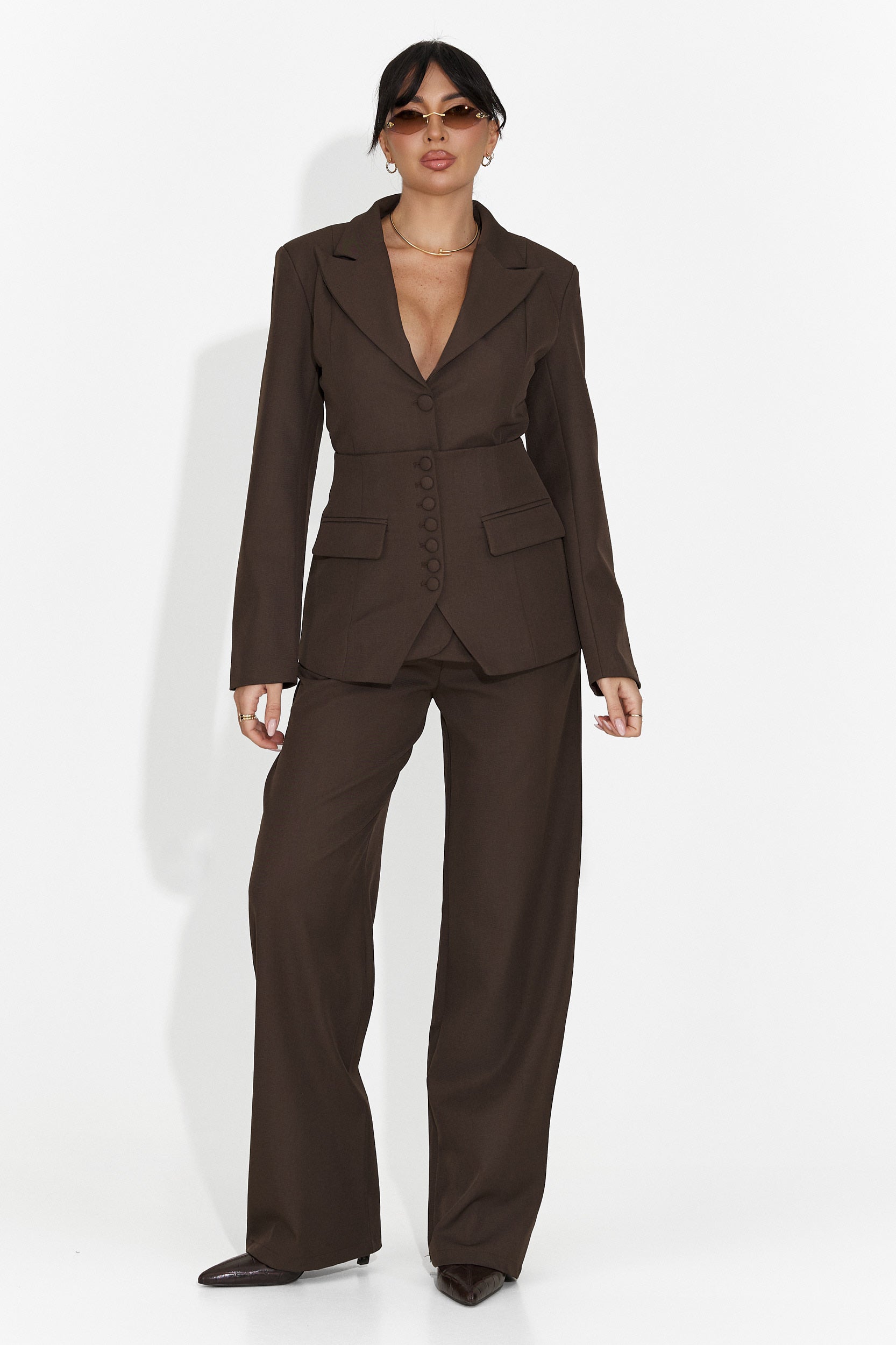 Glimena Bog Completo da Donna 3 Pezzi: Giacca + Corsetto + Pant