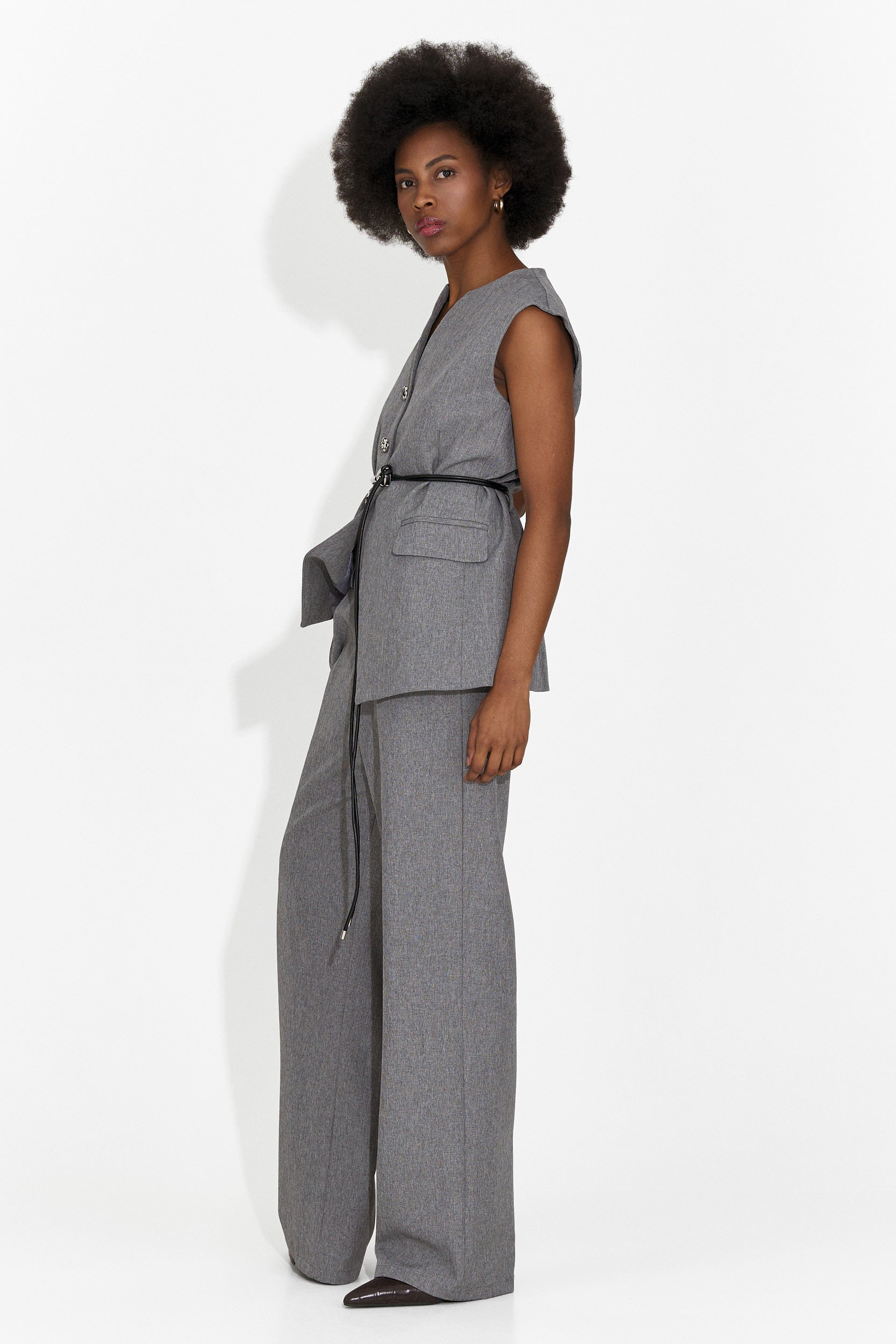 Gilet da Donna Avilma Bogas + Pantaloni Grigi