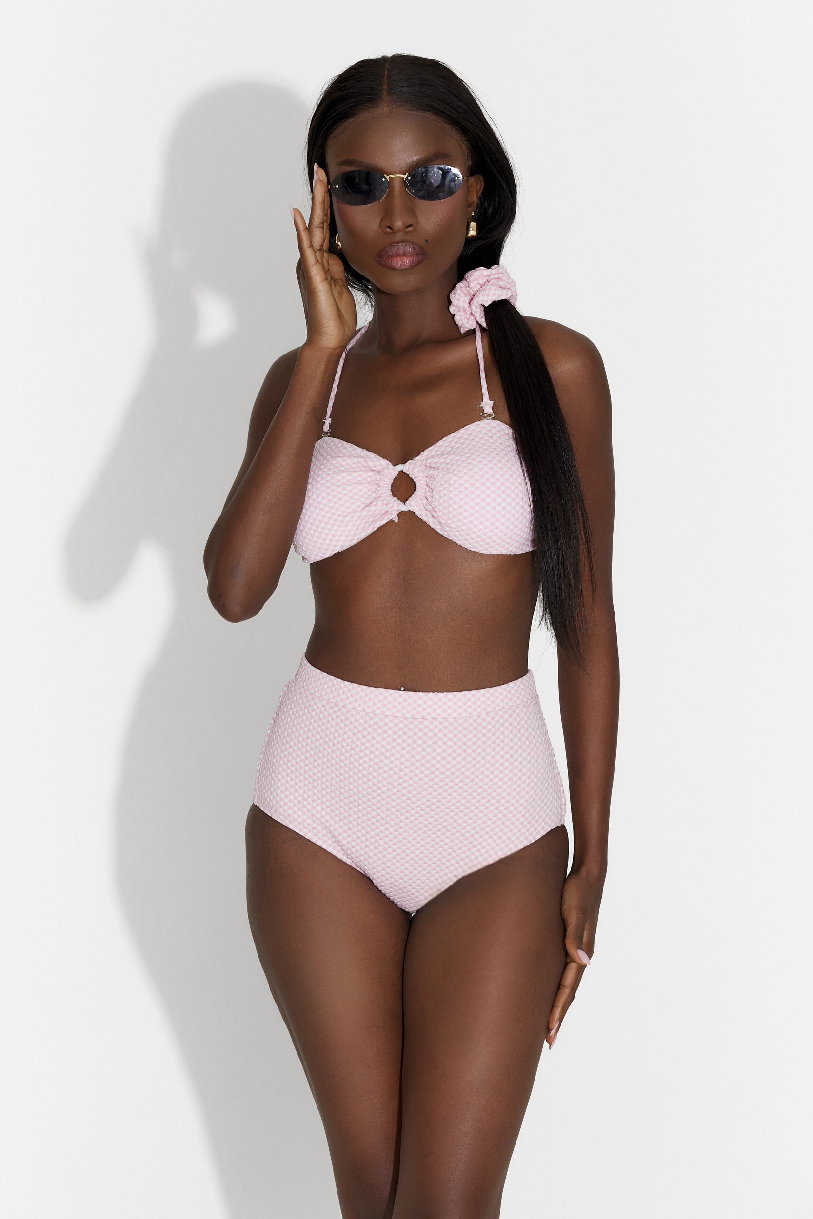 Costume da bagno rosa Asmia Bogas