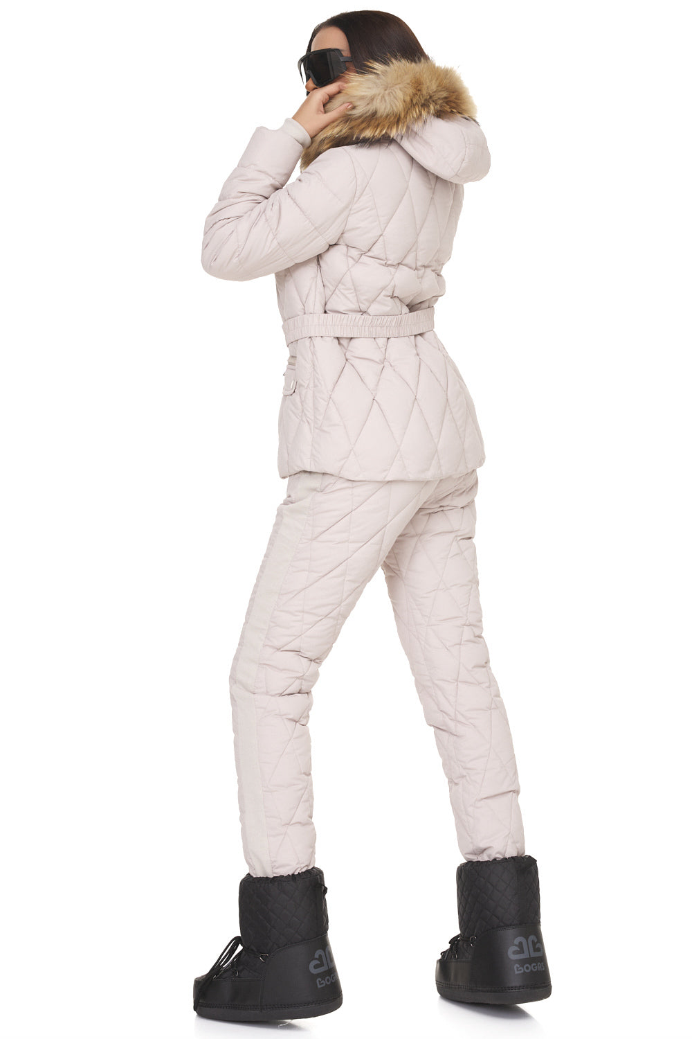 Tuta Invernale Beige da Donna di Zemidea Bogas