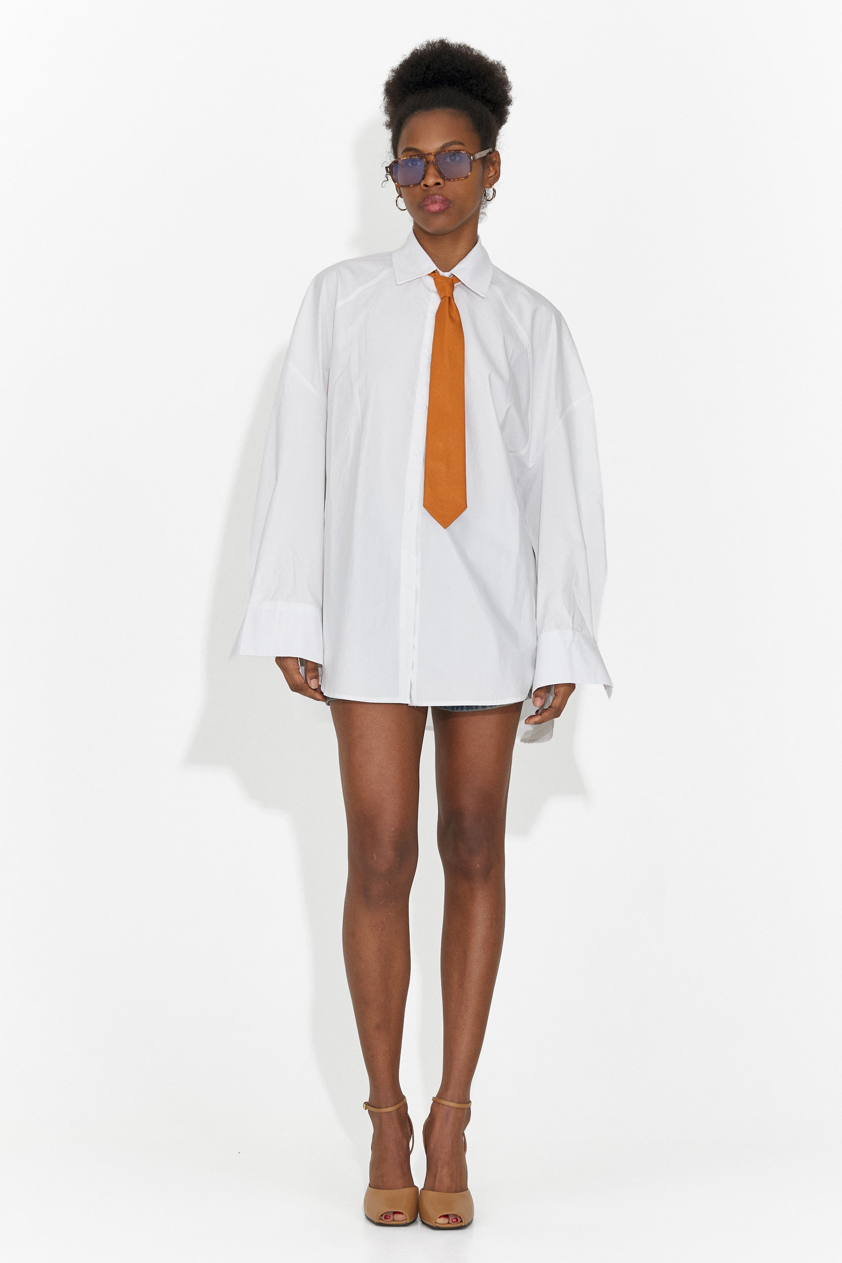 Cravatta Rossa Mattone da Donna di Sindia Bogas