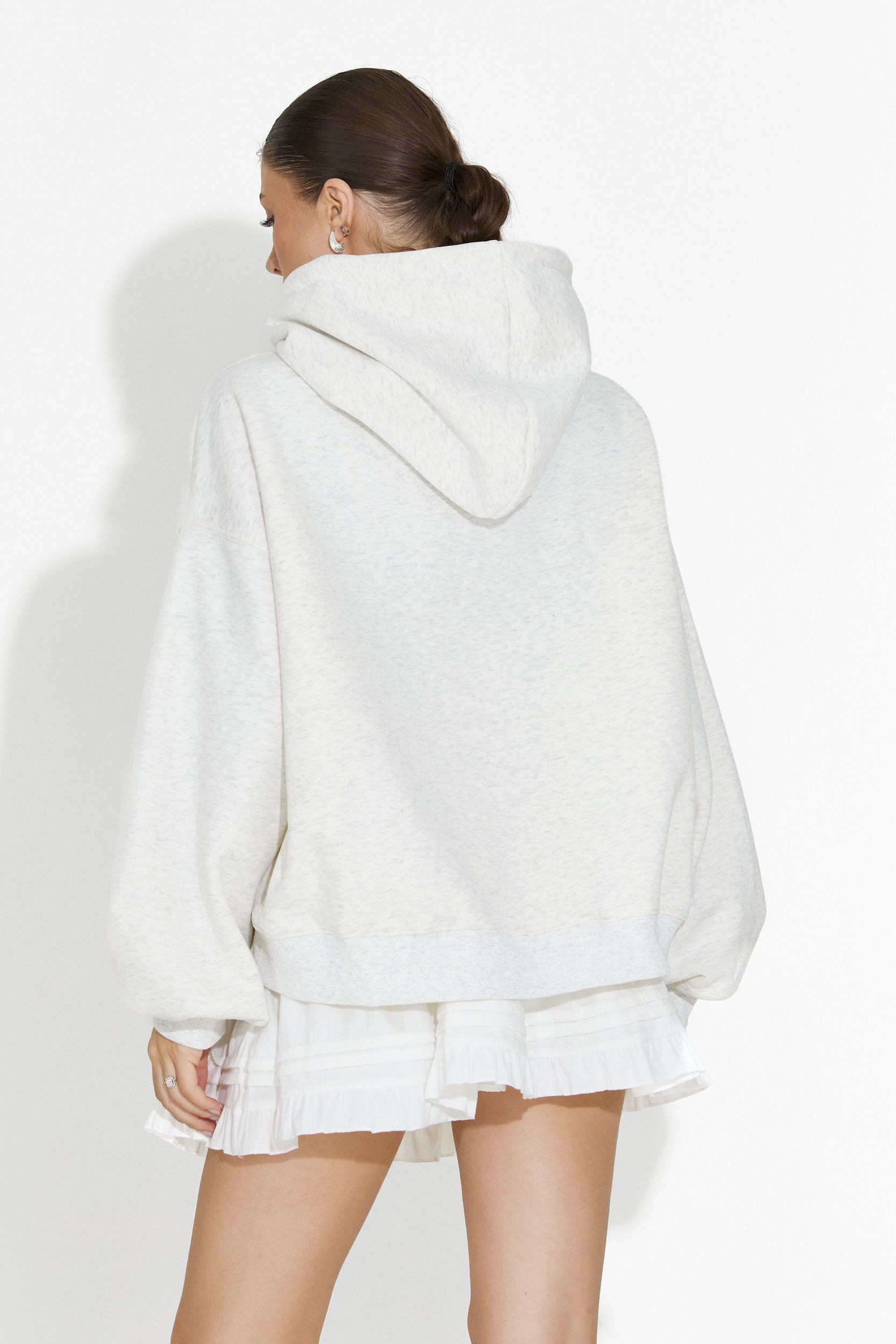 Gonna Bianca Casual Sinoma Bogas per Signore