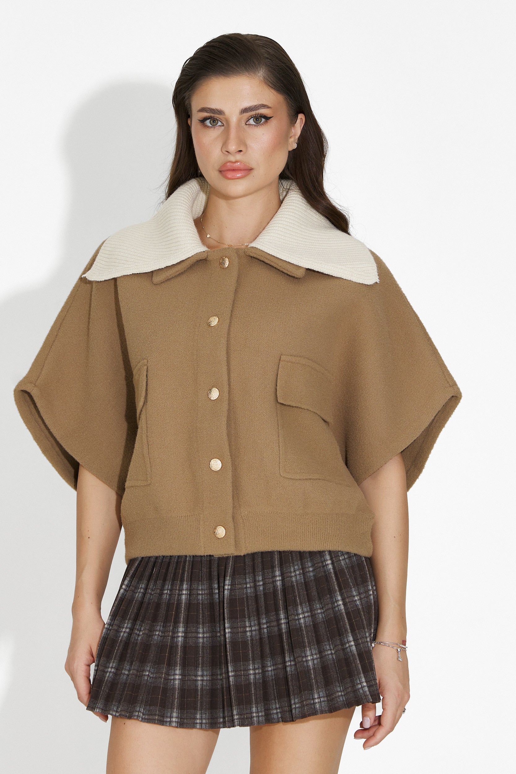 Gonna Casual Marrone Selvaris Bogas per Donne