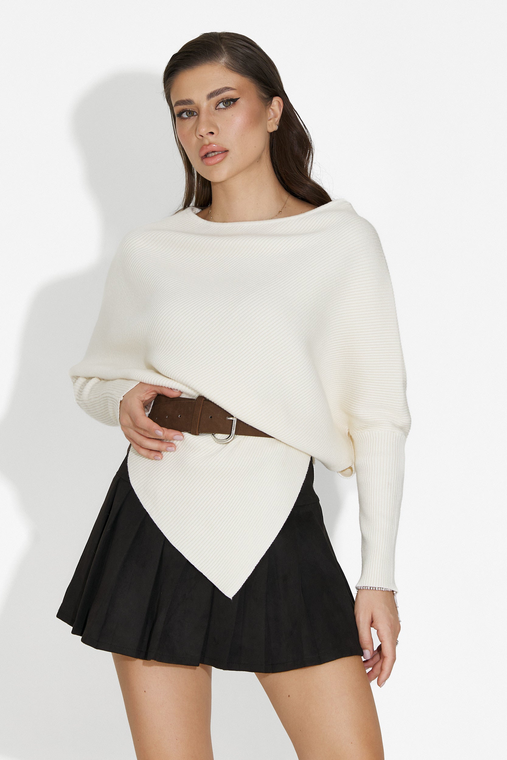 Gonna Casual Nera Mavira Bogas per Donne