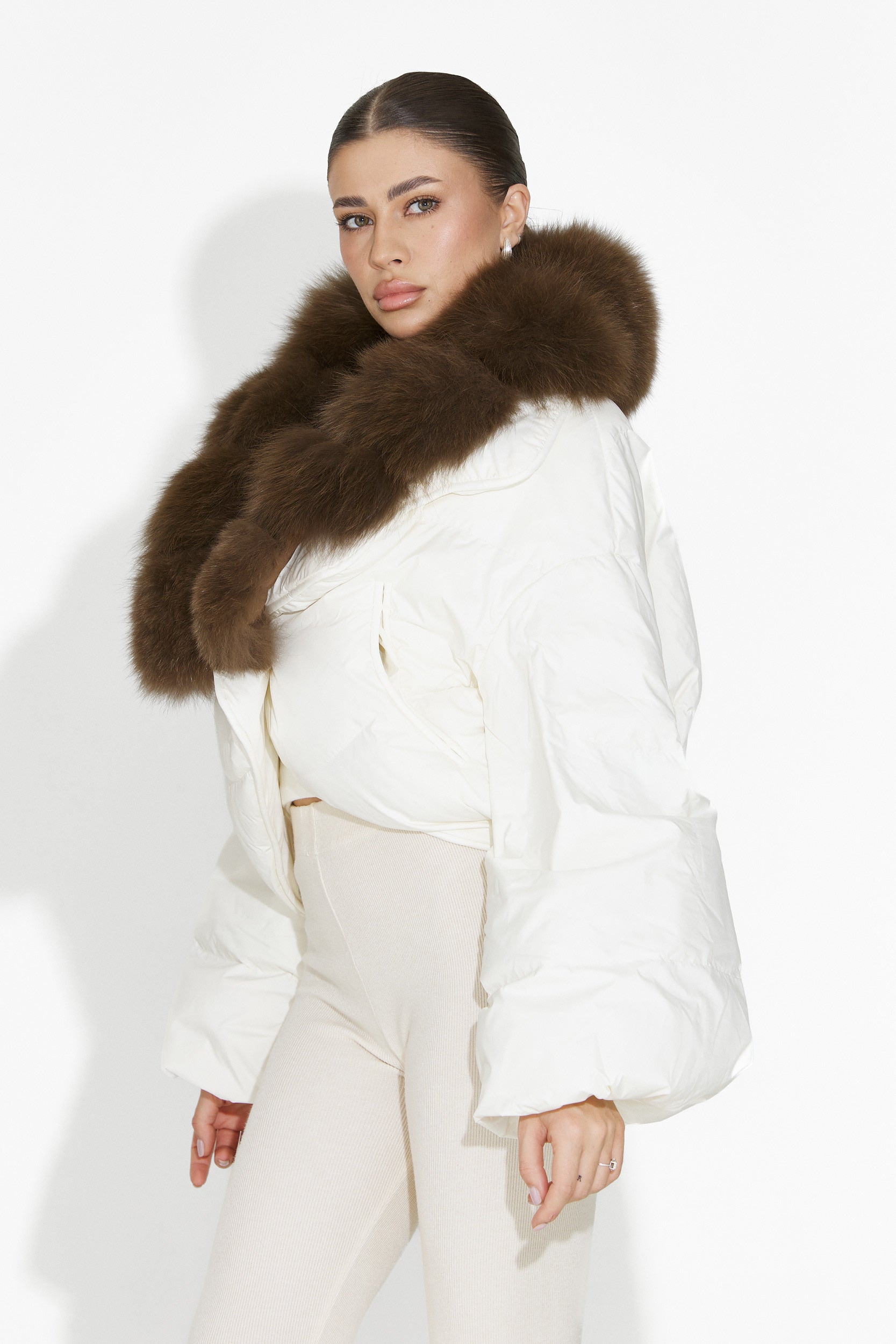 Giacca Beige da Donna Selvoria Bogas