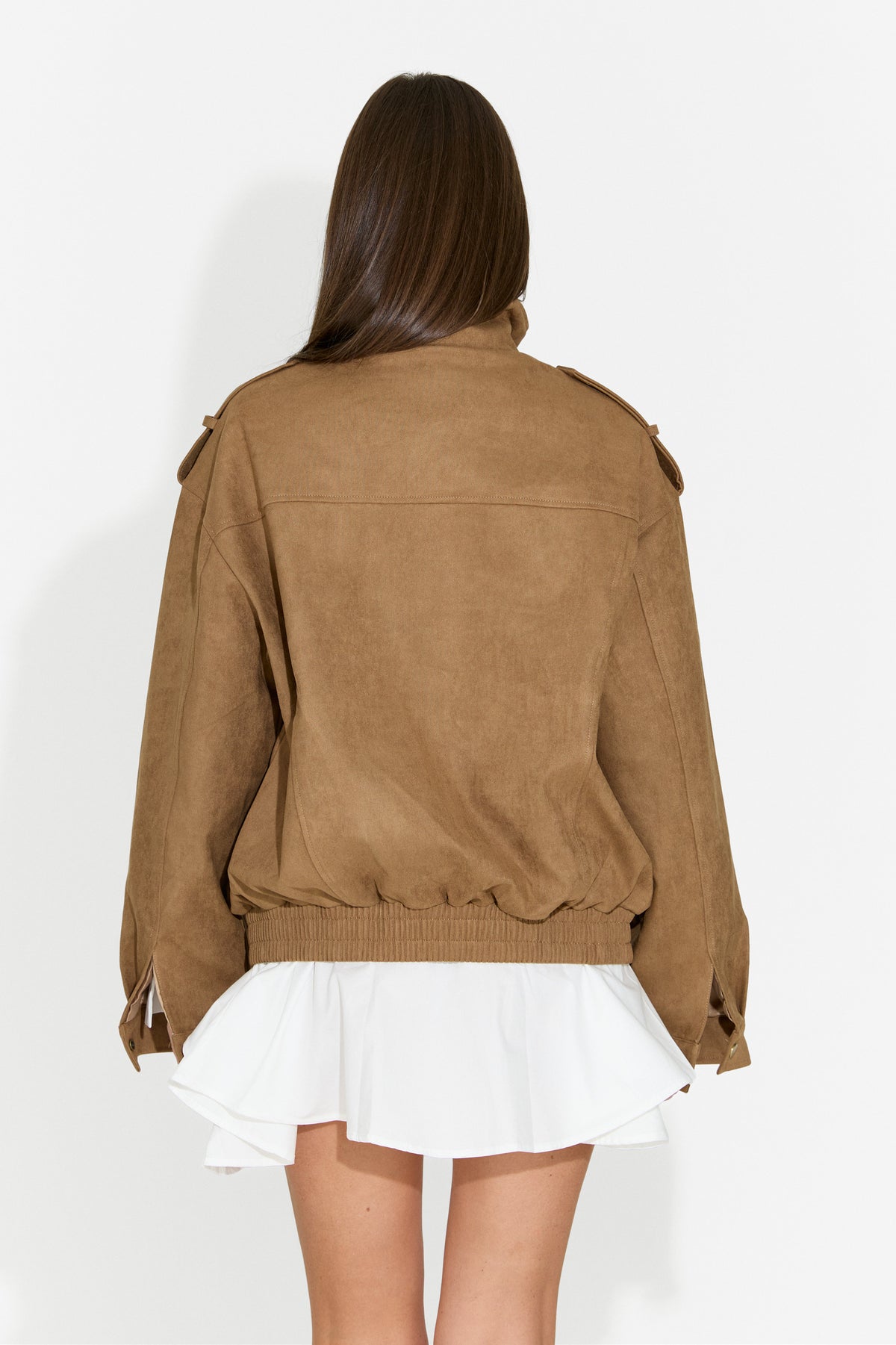Giacca casual da donna beige Renoya Bogas