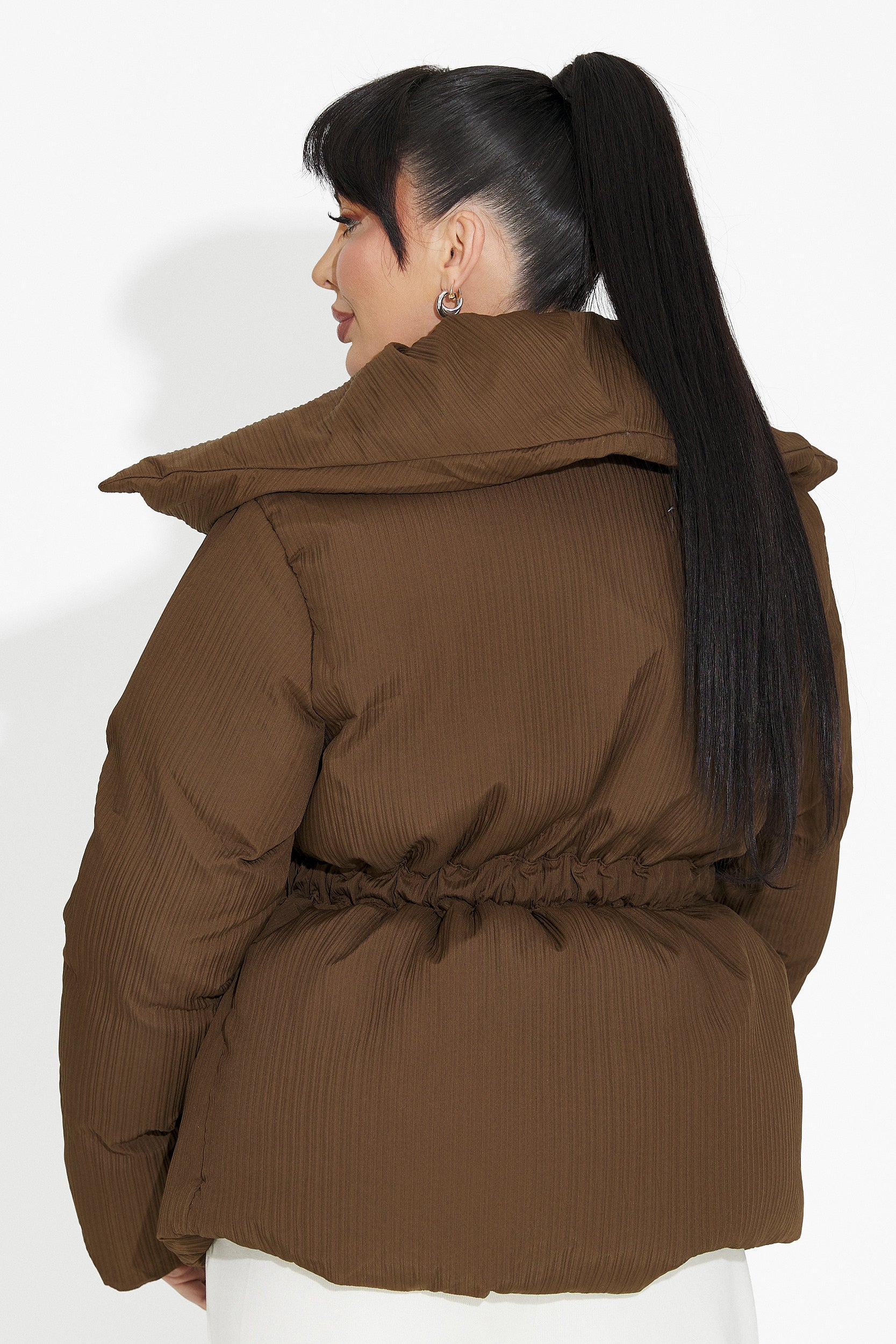 Giacca donna casual marrone Kenyra Bogas