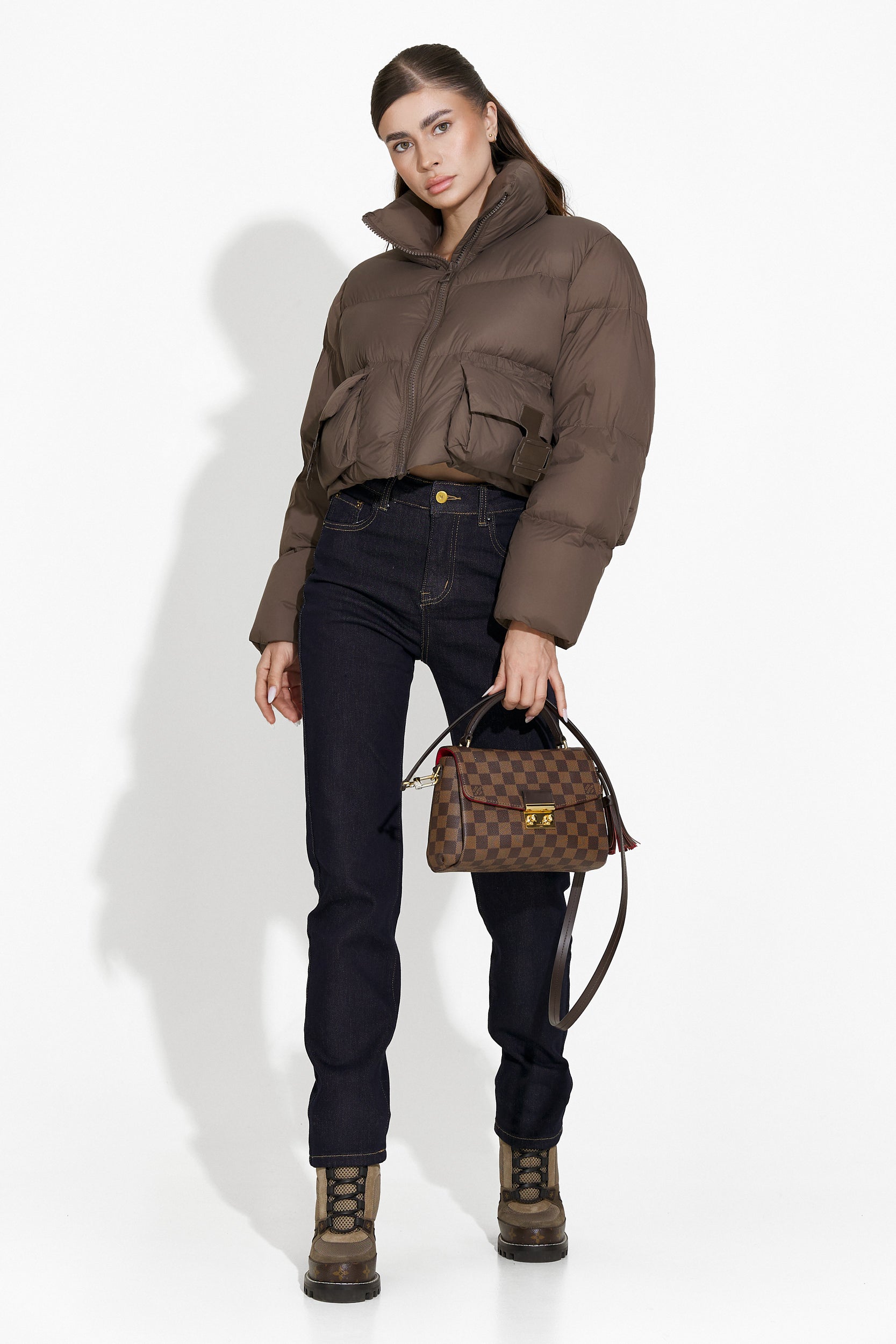 Giacca casual marrone da donna Zeyla Bogas