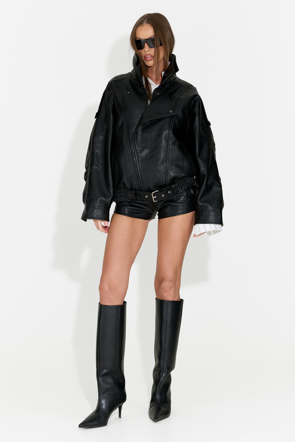 Giacca casual da donna nera Scatonia Bogas
