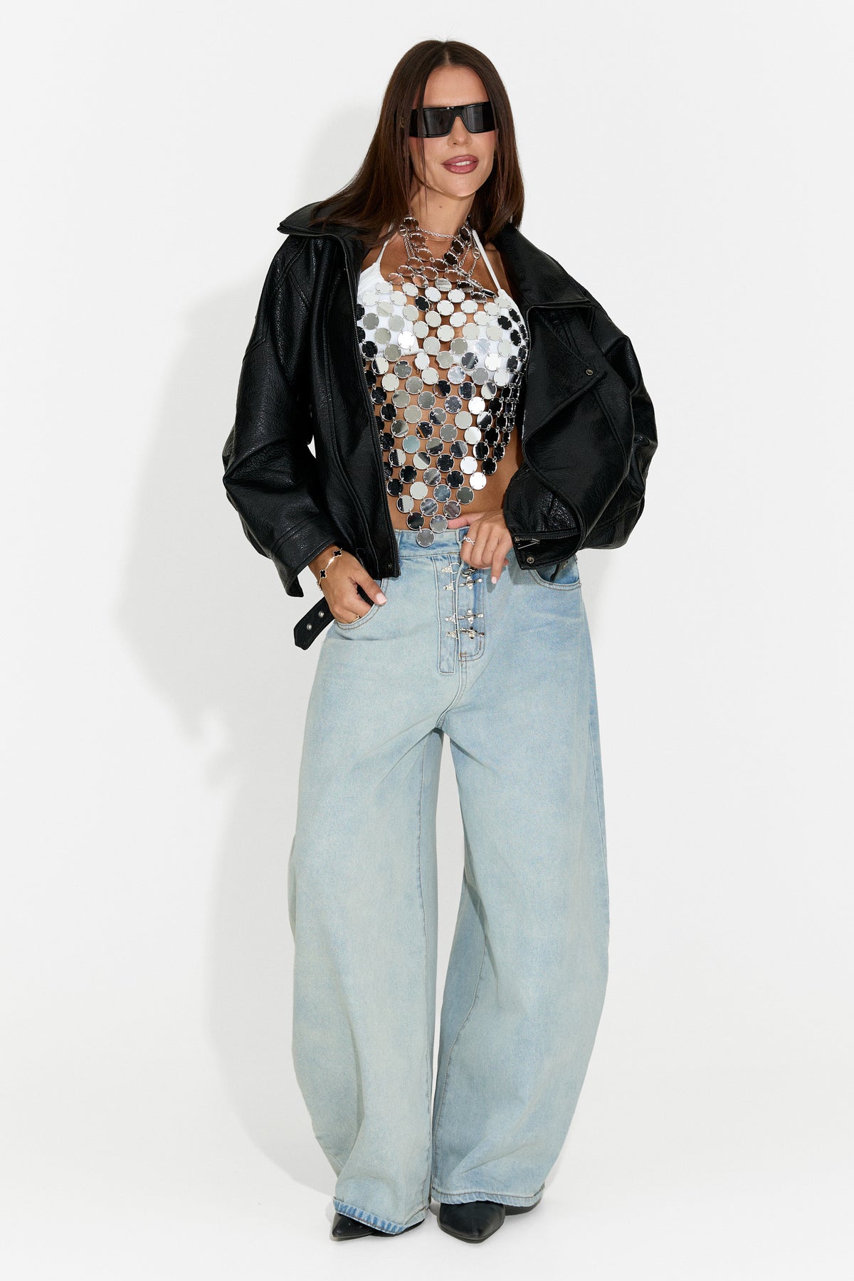 Giacca casual da donna nera Scatonia Bogas