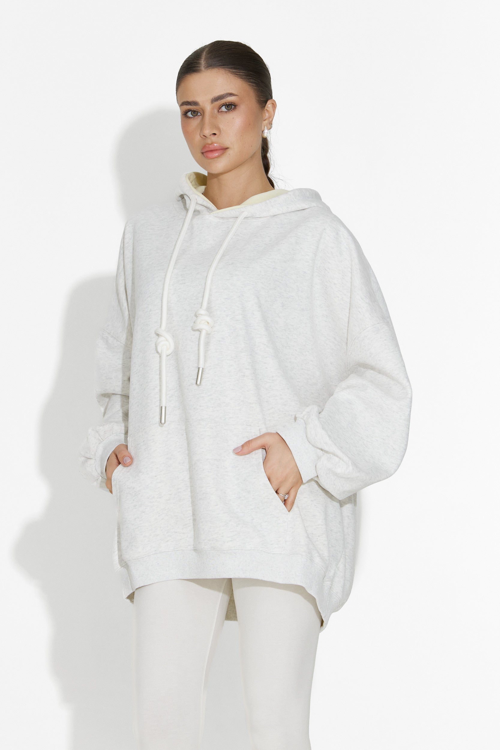 Noblesa Bogas Felpa Casual Grigia da Donna