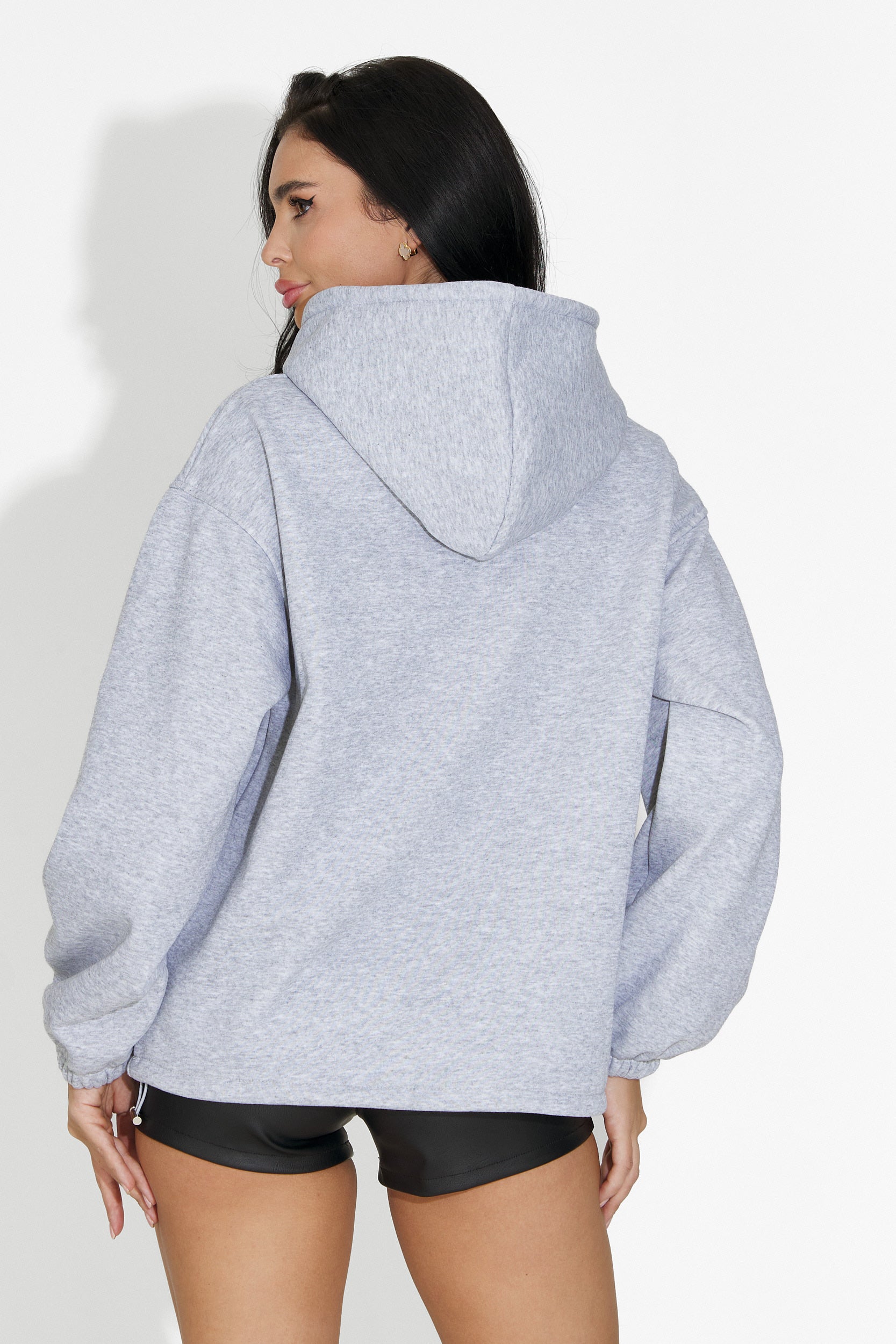 Felpa Casual Grigia da Donna Rinalis Bogas