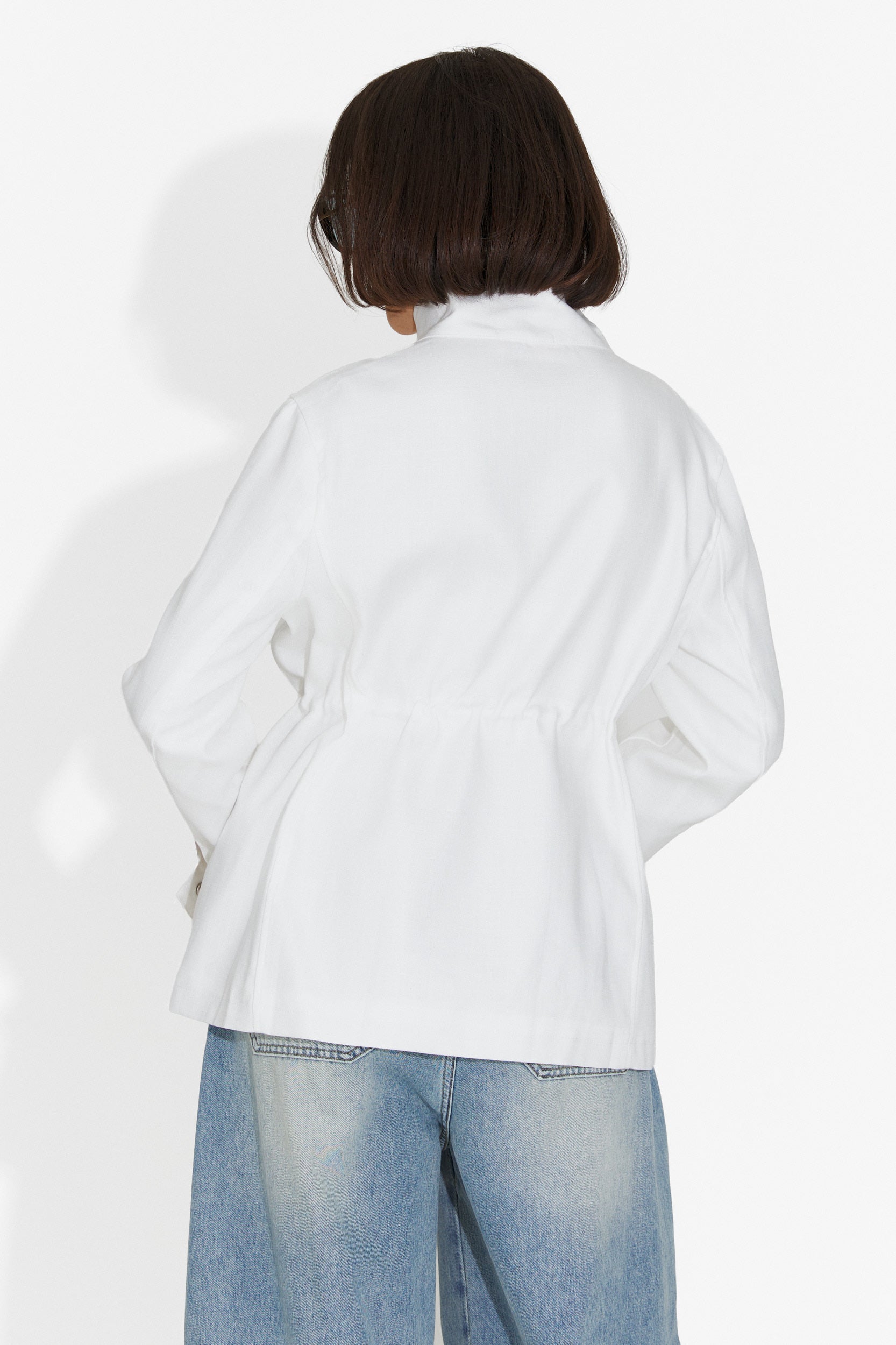 Giacca Casual Bianca da Donna di Fresia Bogas