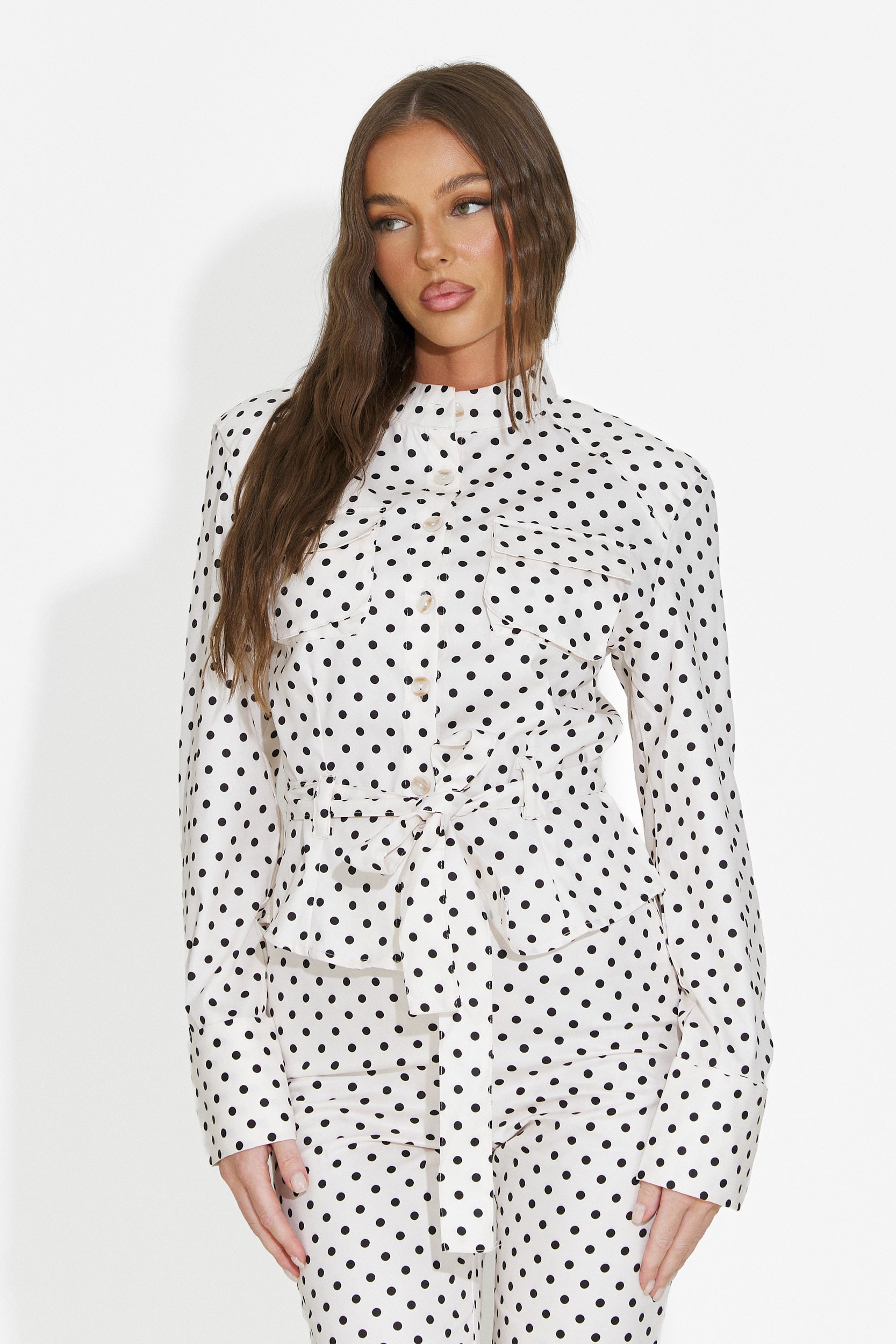 Giacca donna casual bianca Harlea Bogas