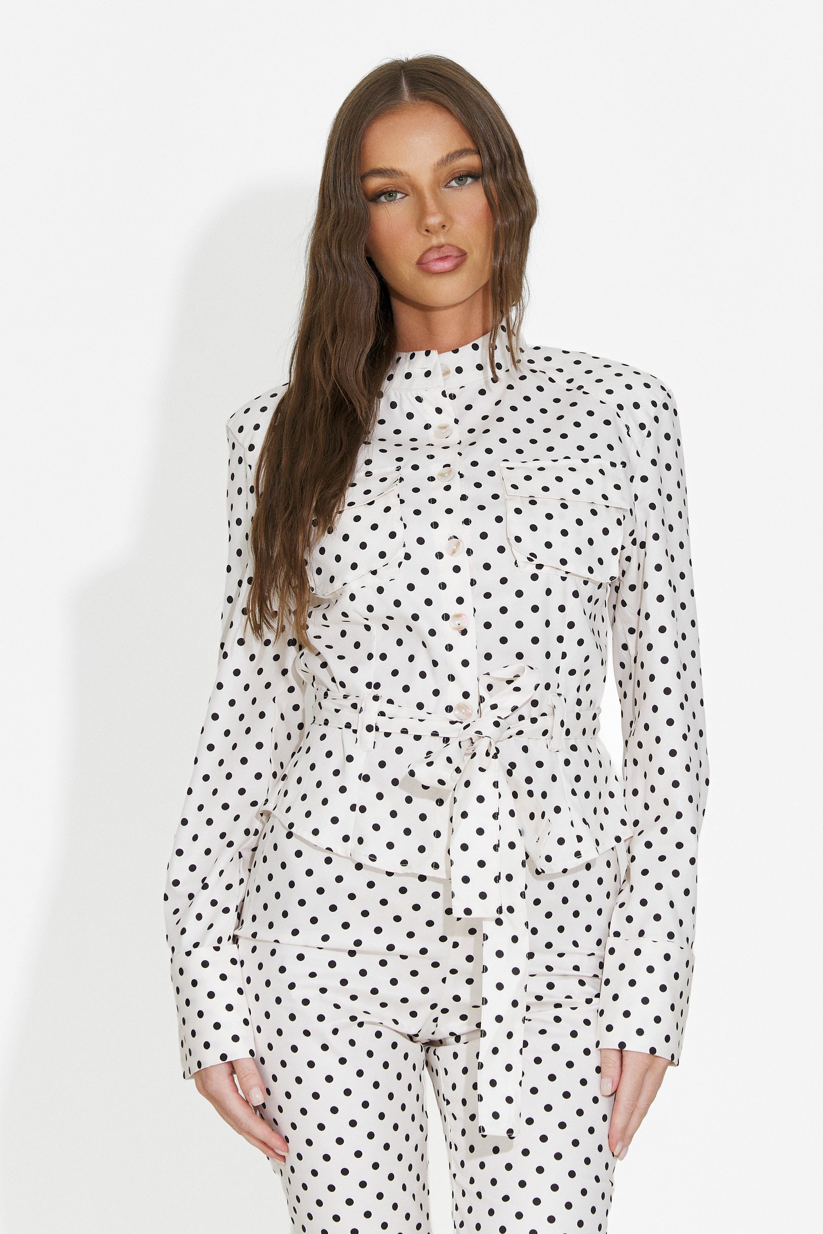 Giacca donna casual bianca Harlea Bogas