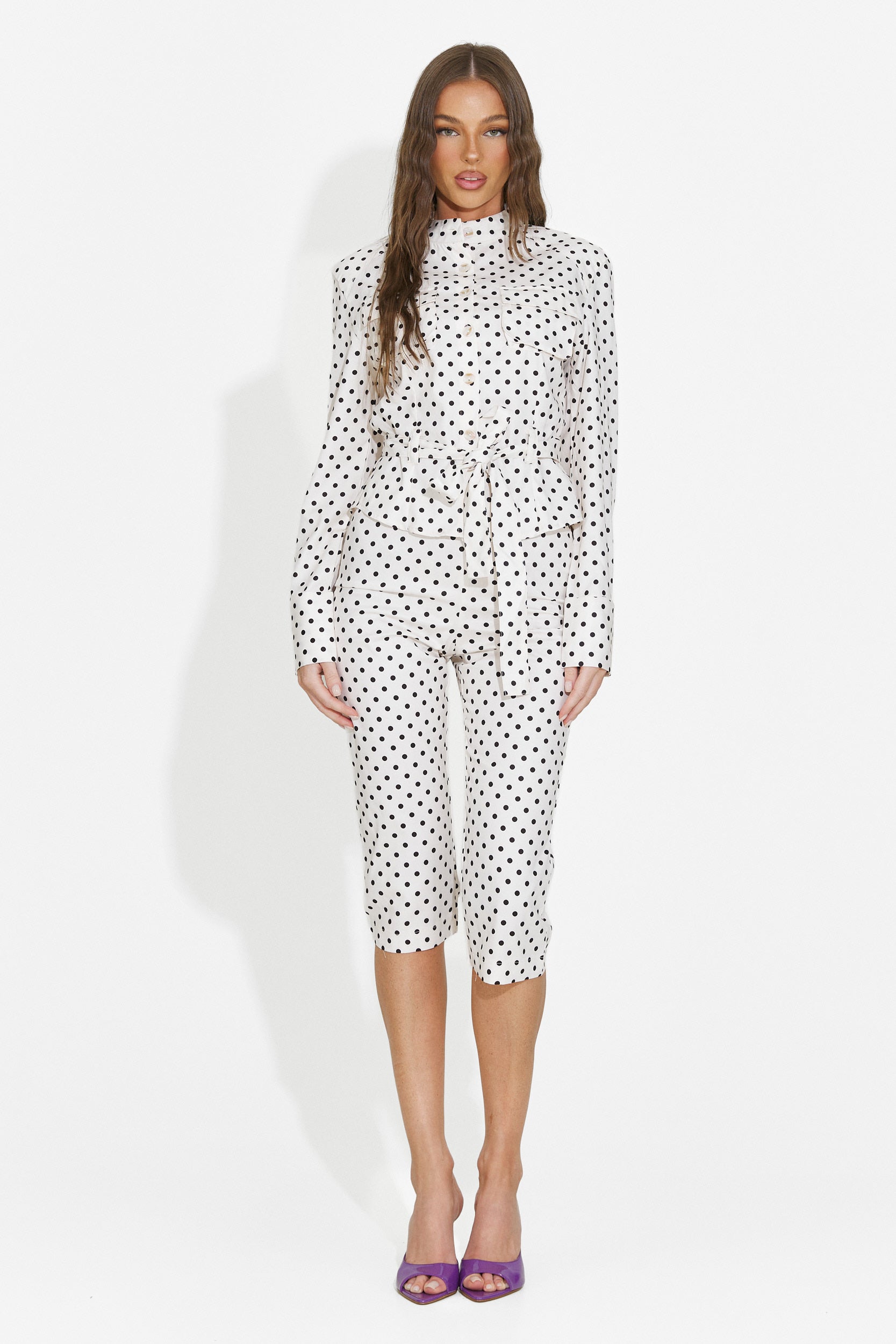 Giacca donna casual bianca Harlea Bogas