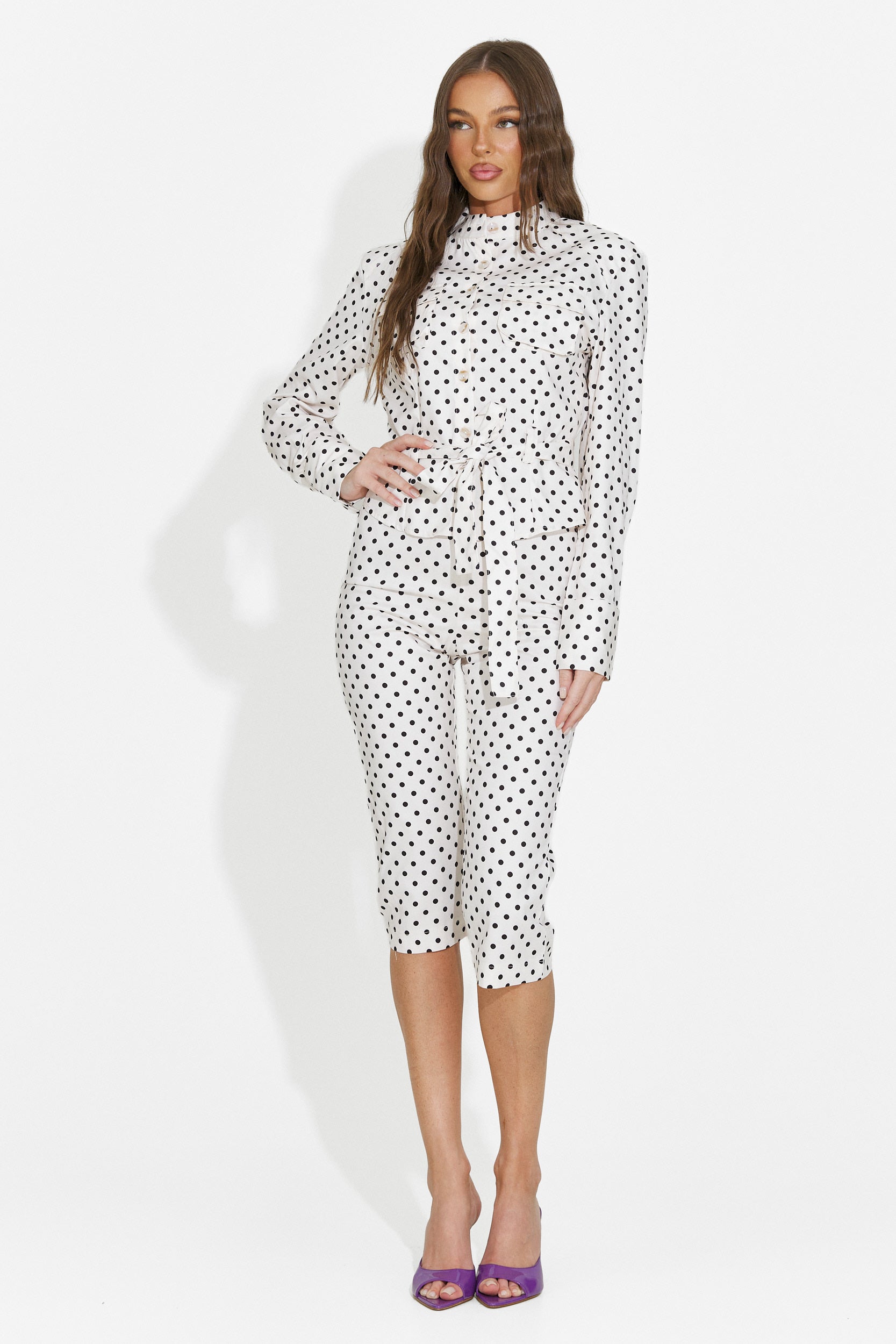 Giacca donna casual bianca Harlea Bogas