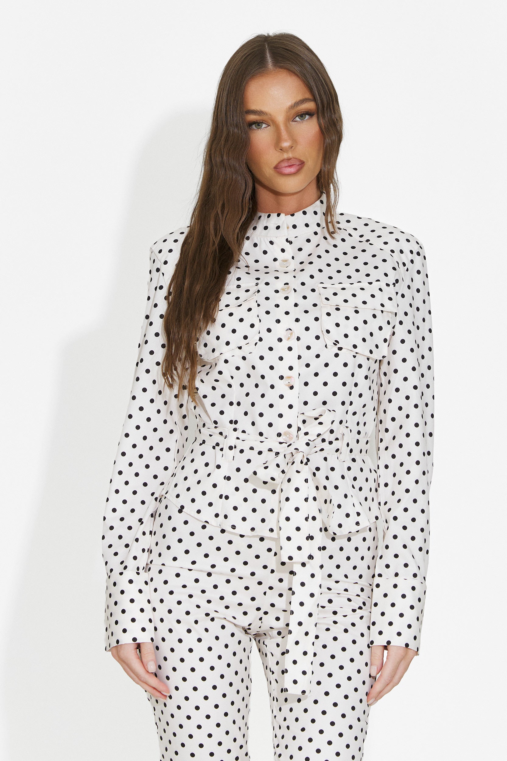 Giacca donna casual bianca Harlea Bogas