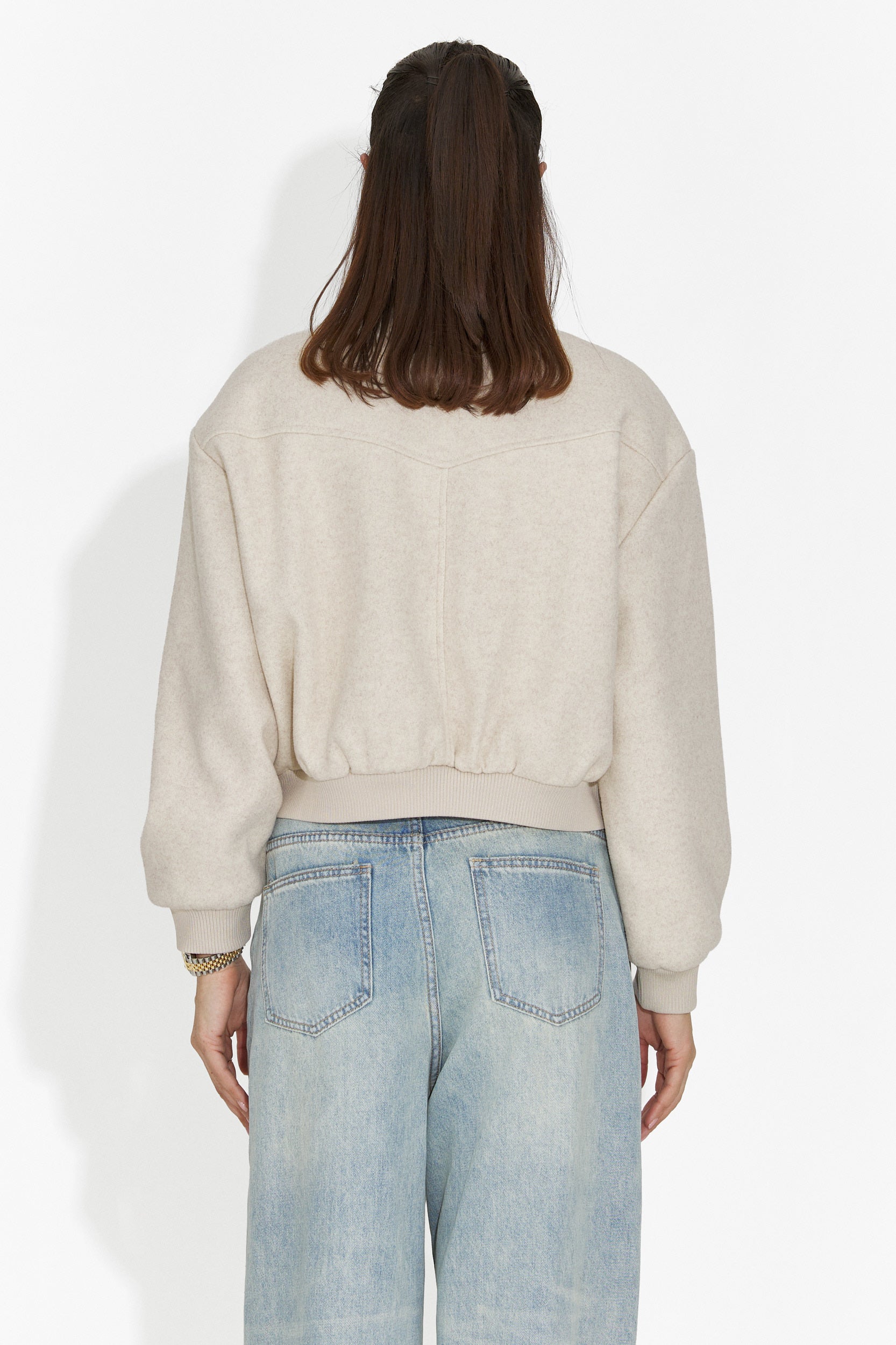Giacca Casual Beige da Donna di Gineta Bogas