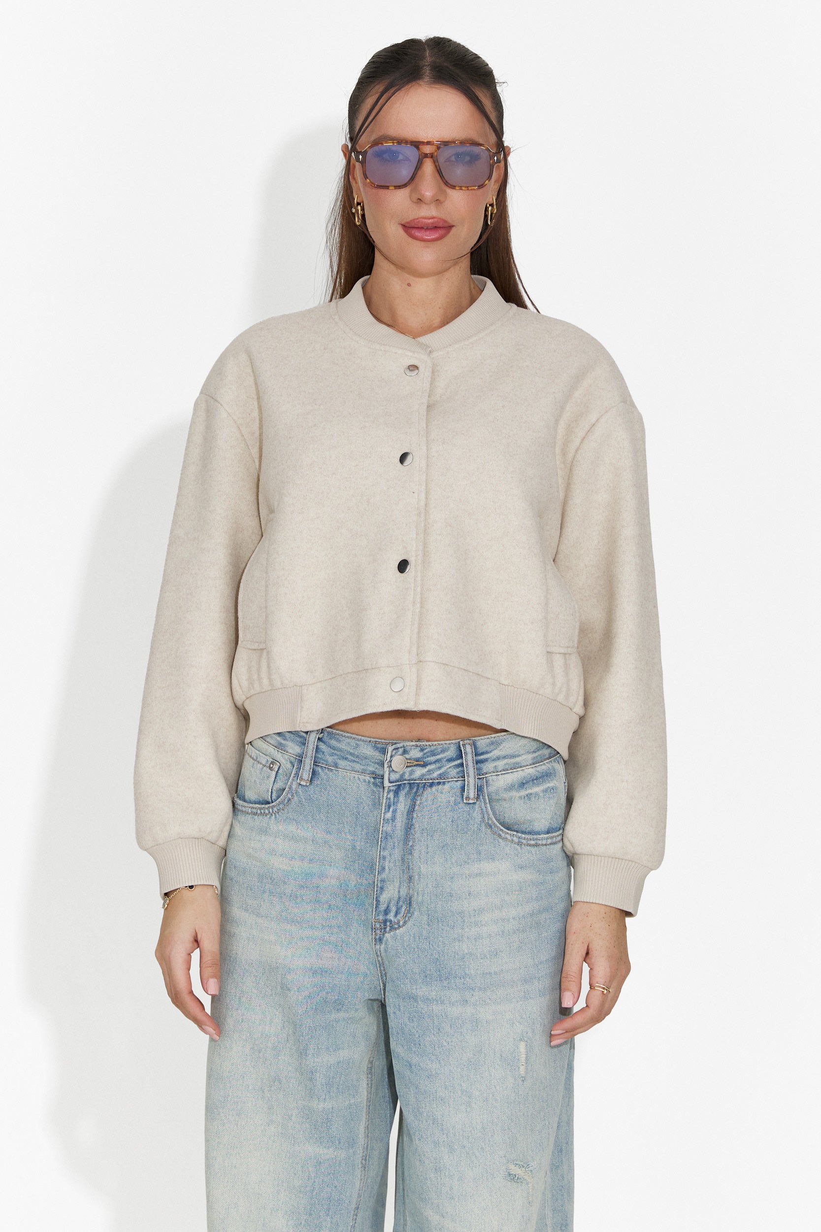 Giacca Casual Beige da Donna di Gineta Bogas