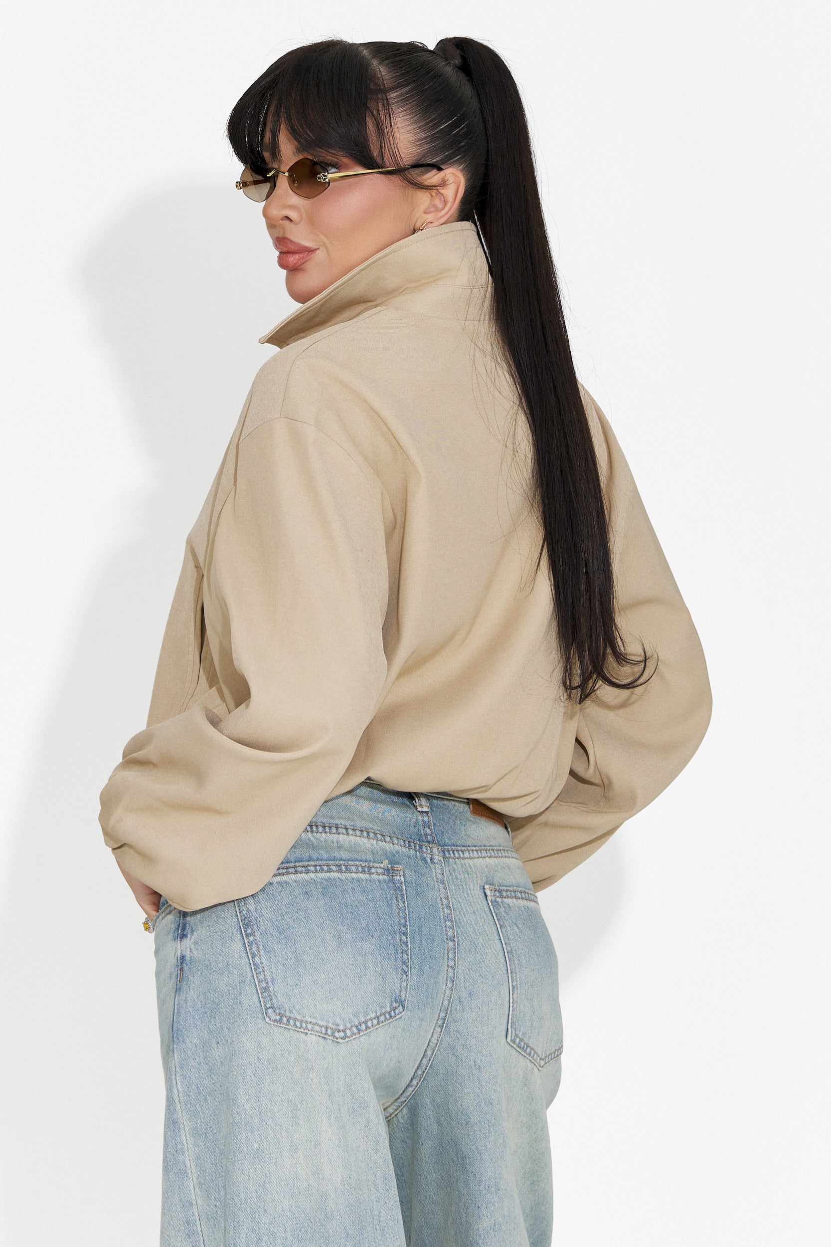 Giacca Casual Beige da Donna di Giona Bogas