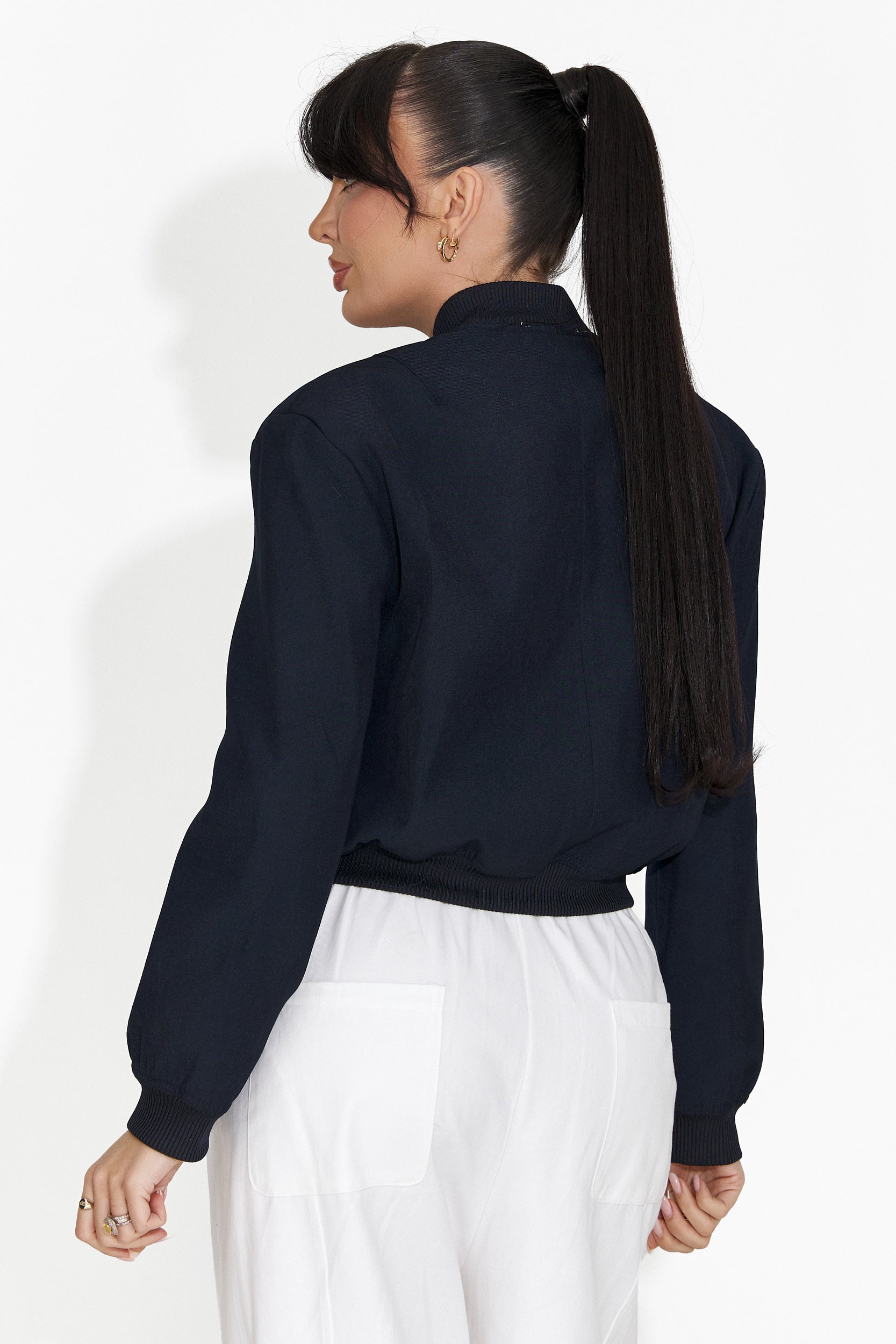 Giacca Casual Blu Navy da Donna di Cataleia Bogas