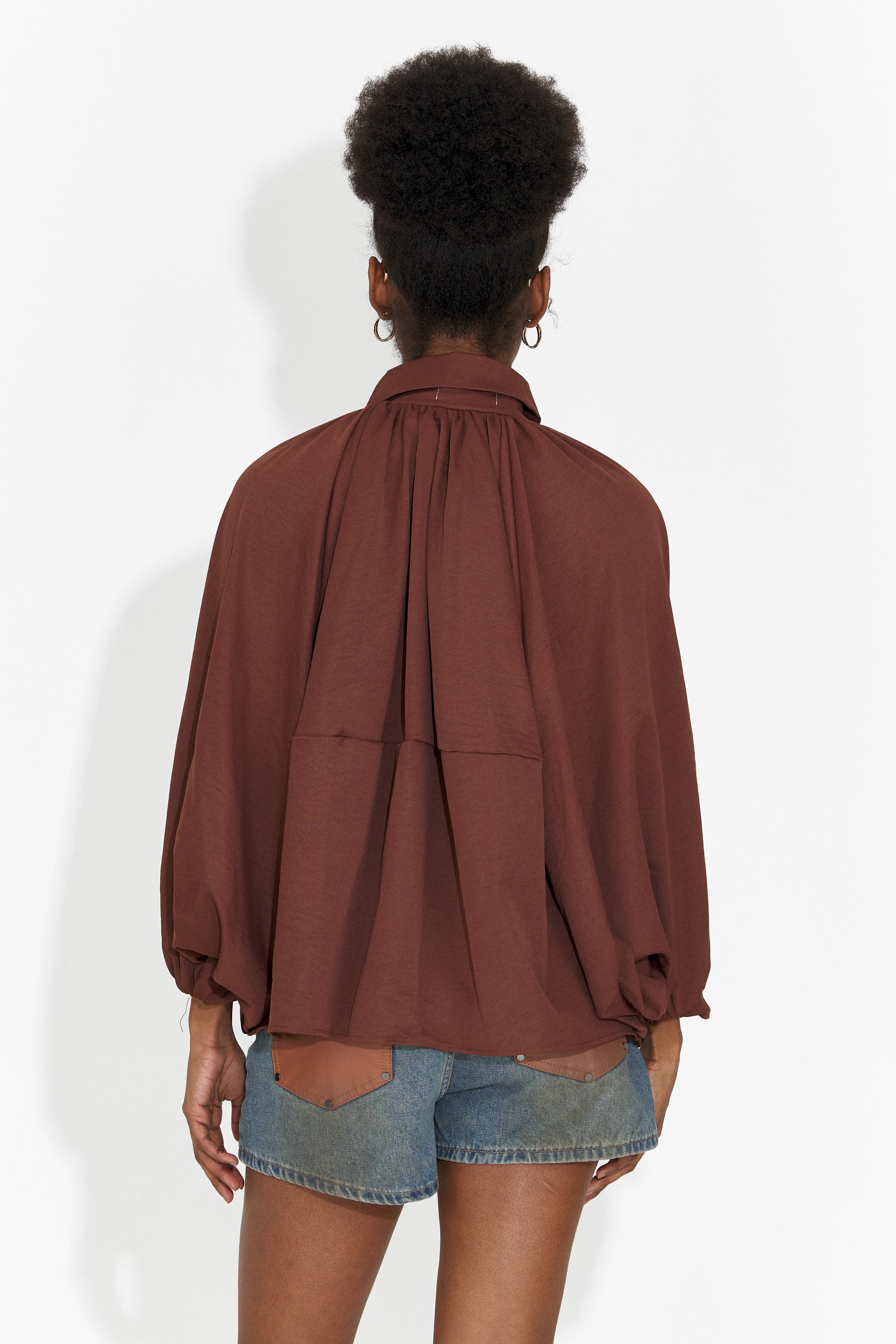 Giacca Casual Marrone da Donna Yasminia Bogas