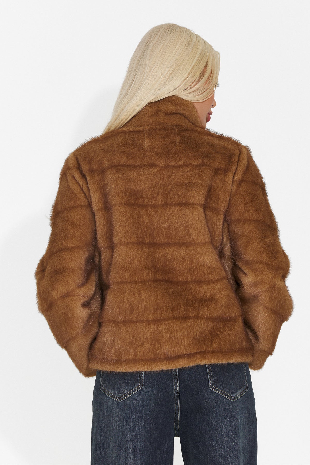 Jacheta elegant maro Kladeura Bogas