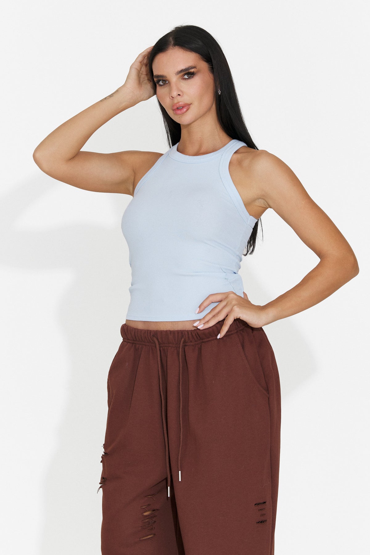 Maiou casual bleu Tryliyova Bogas