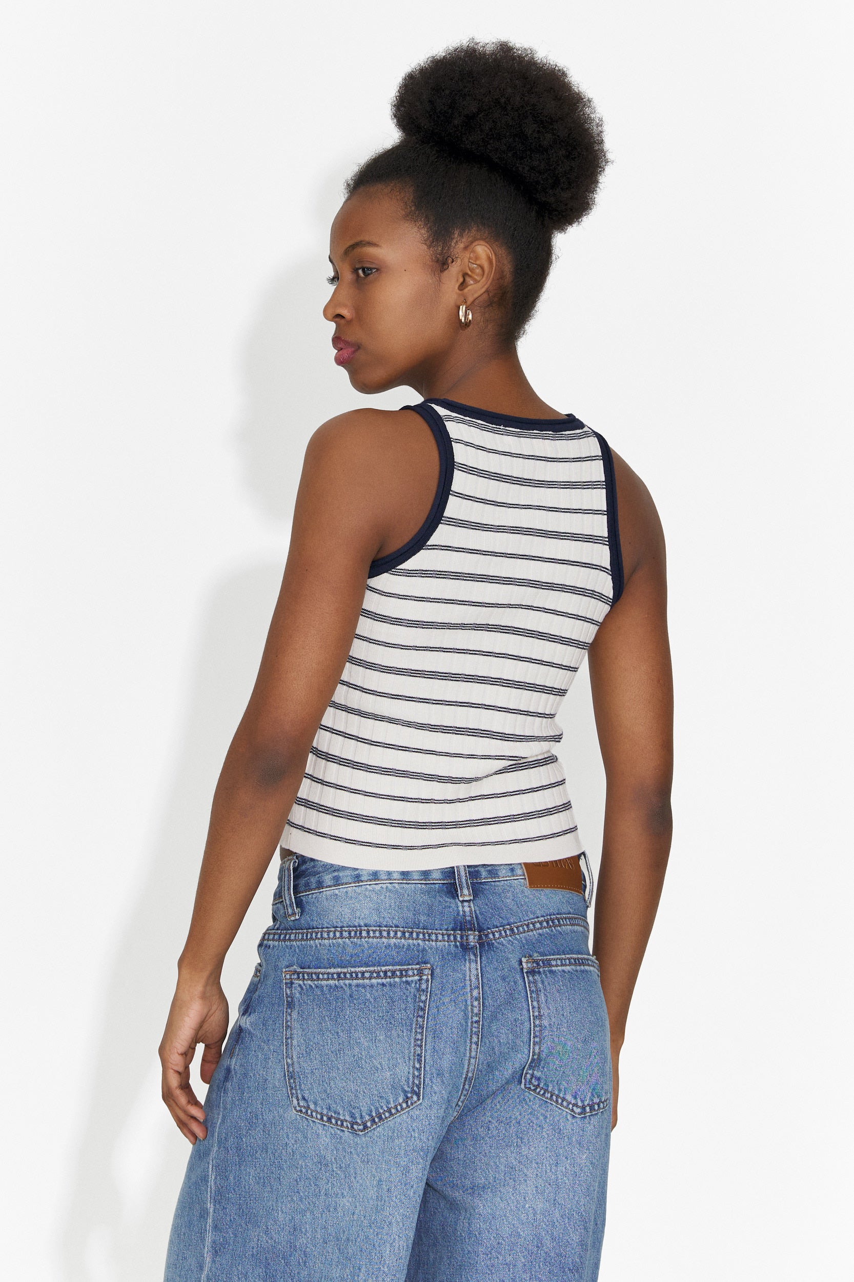 Canotta da Donna Bianca Elyza Bogas